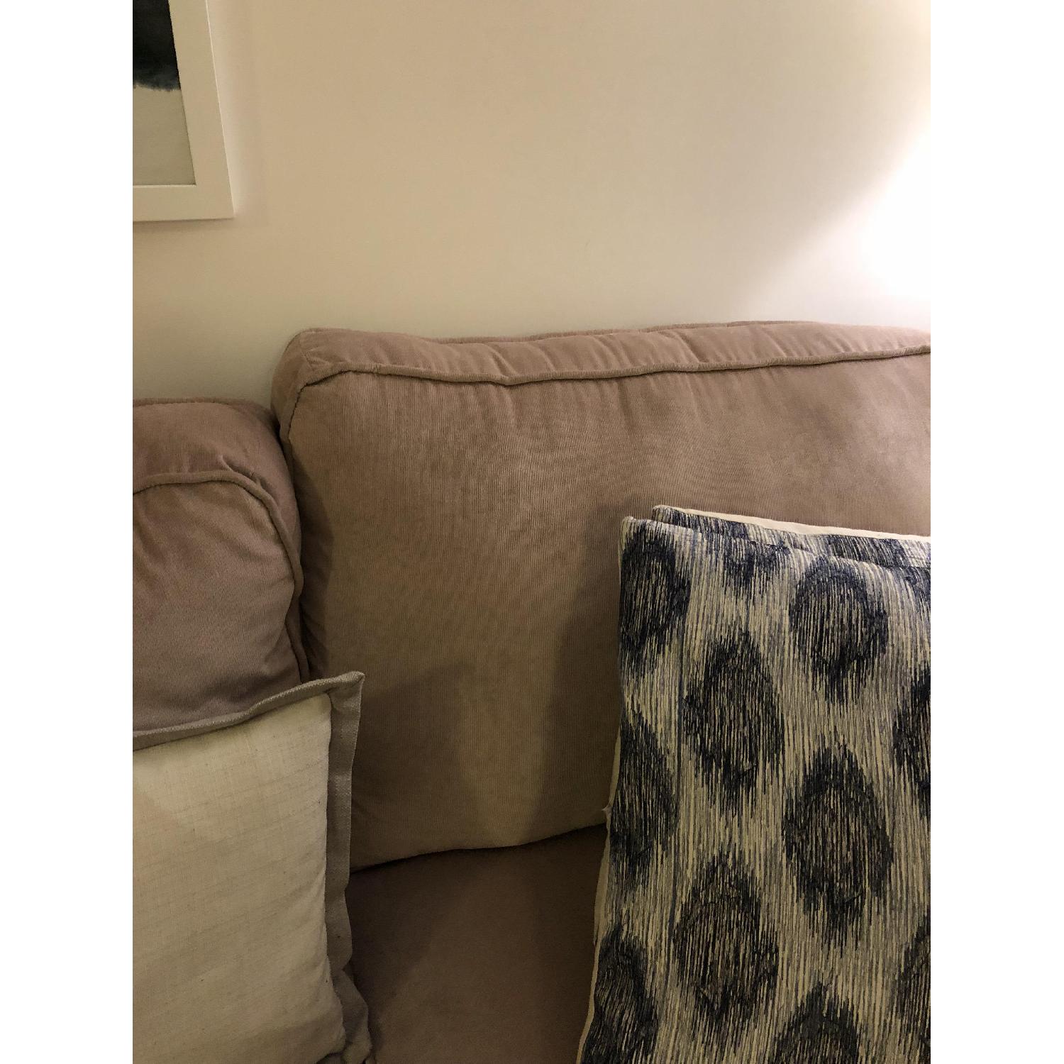 Beige Sectional Sofa w/ Reversible Chaise - image-5