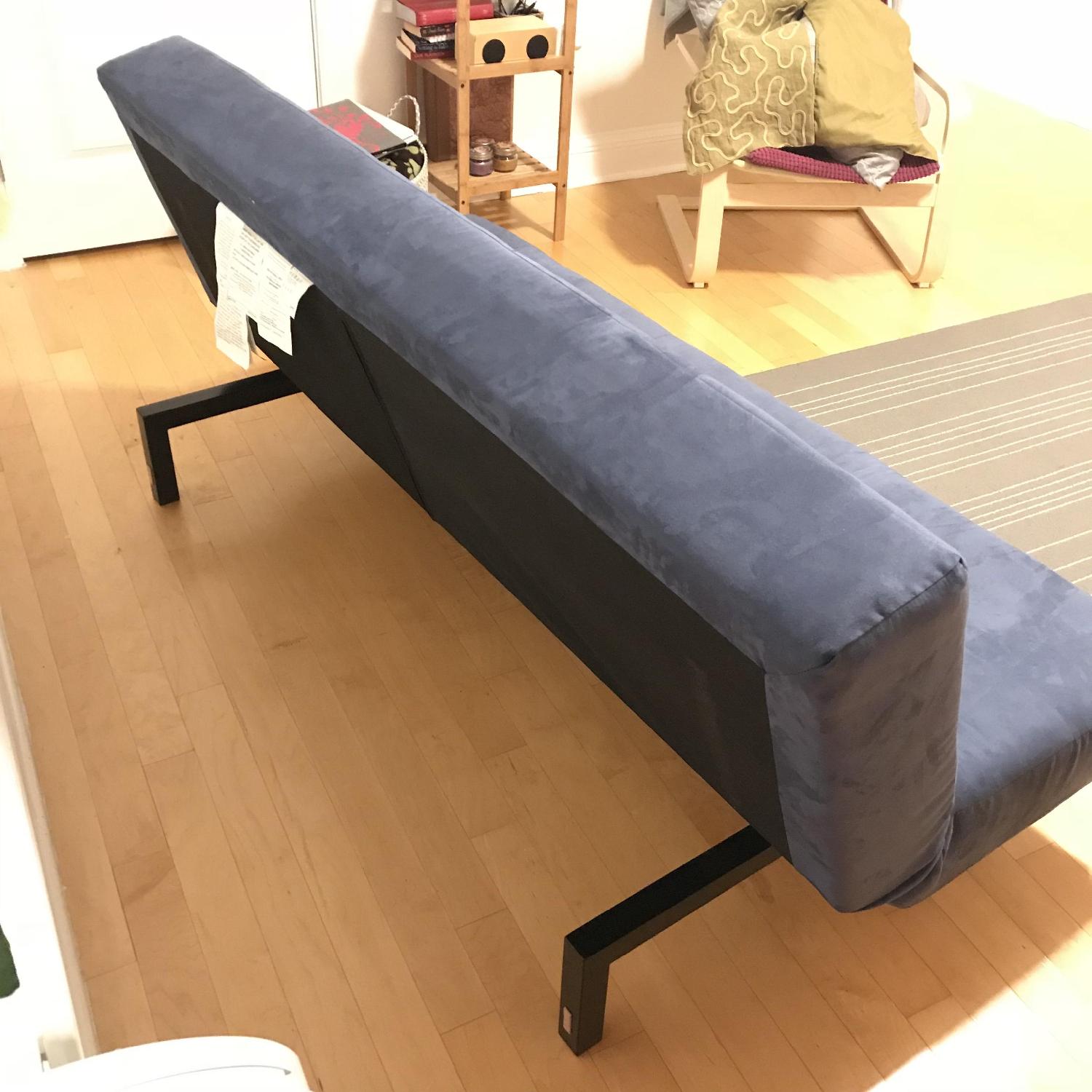 Ikea Balkarp Blue Sleeper Sofa - image-2