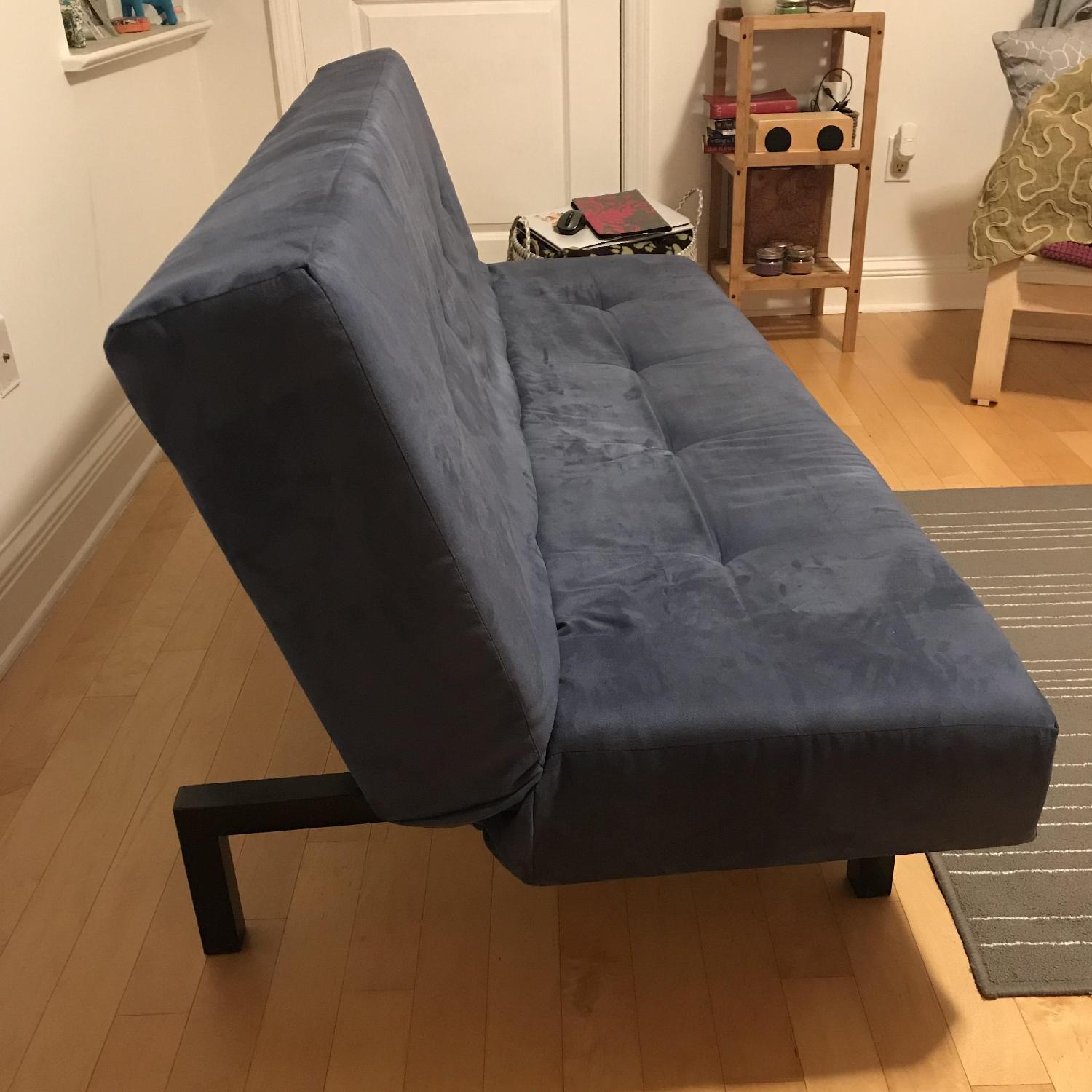Ikea Balkarp Blue Sleeper Sofa - image-6