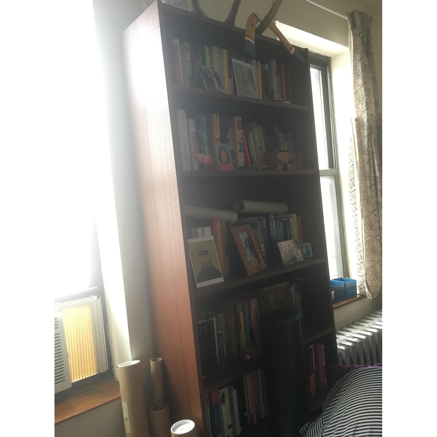 Ikea Billy Bookcases in Dark Brown - image-3