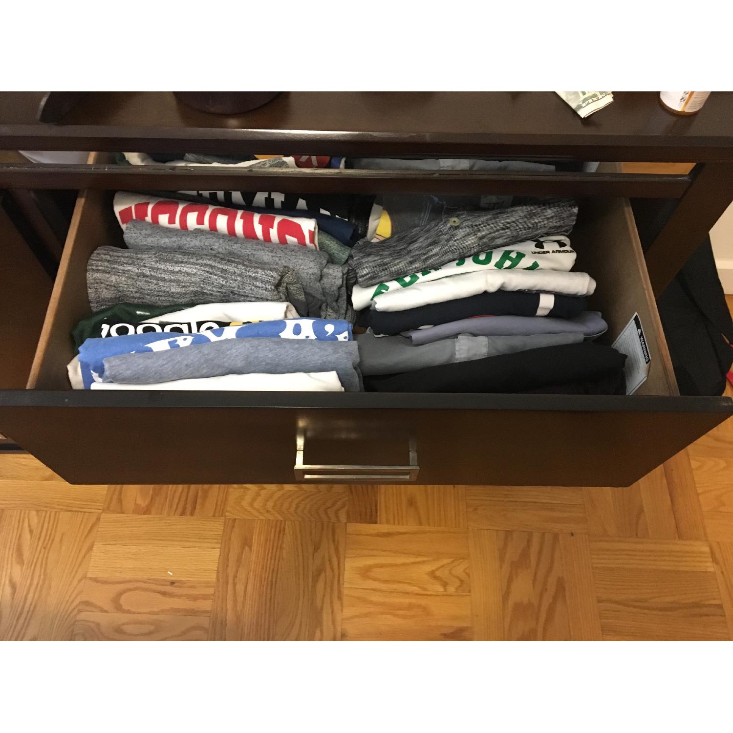 Brown Wood Dresser - image-4