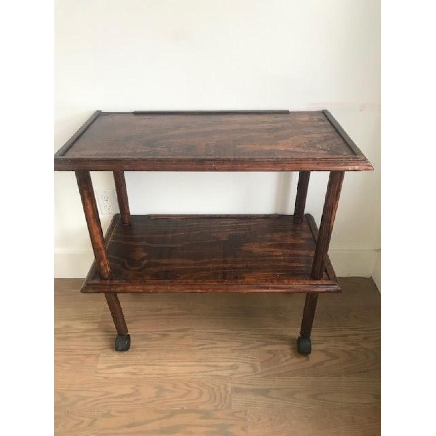 Dark Mahogany Bar Table - image-1