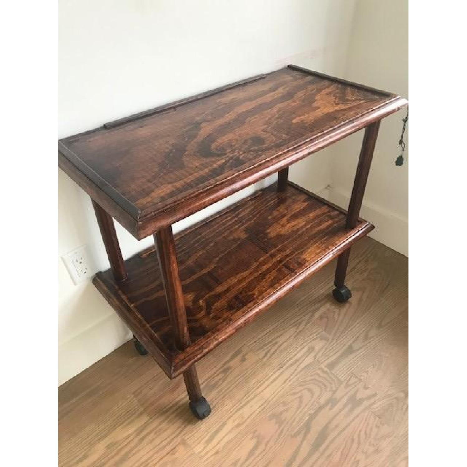 Dark Mahogany Bar Table - image-2
