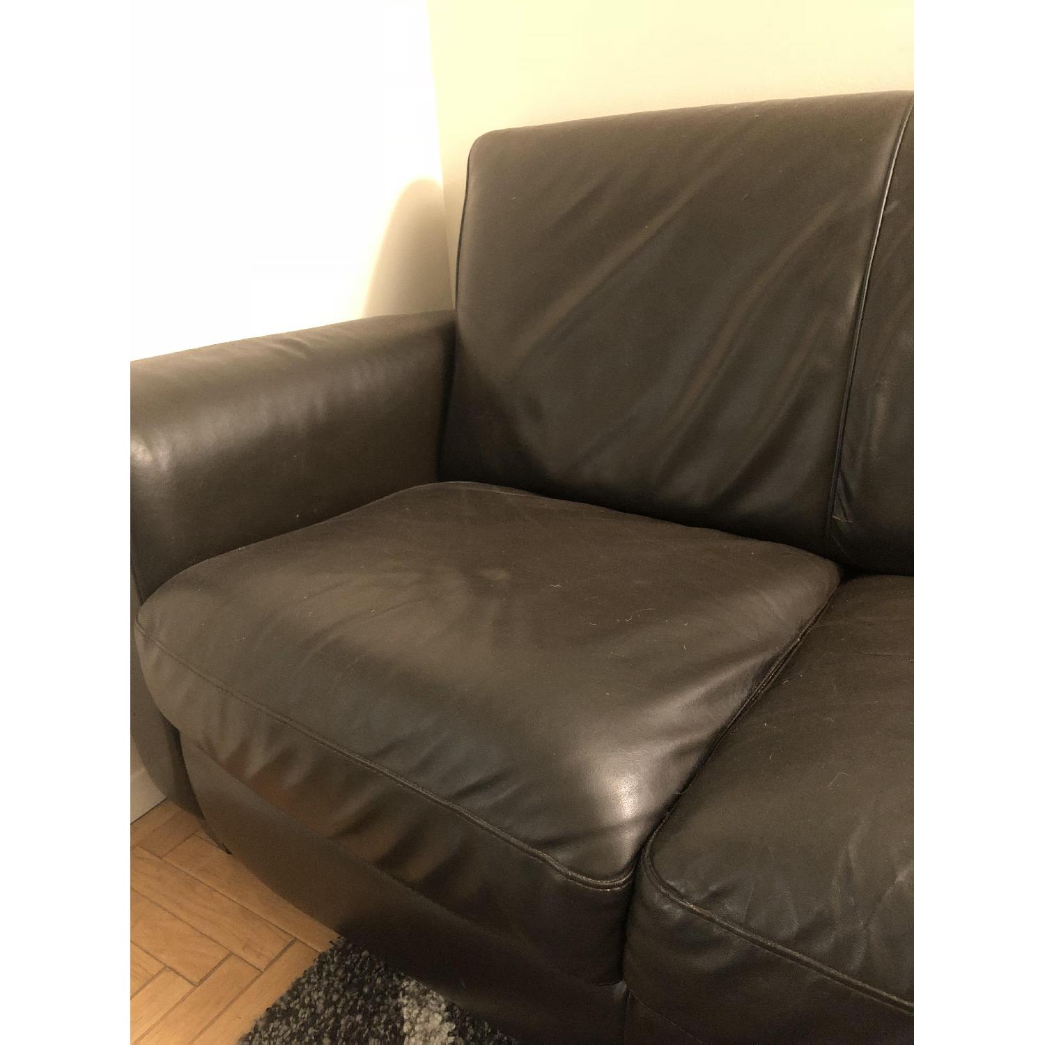 Natuzzi Italian Leather Sofa - image-2