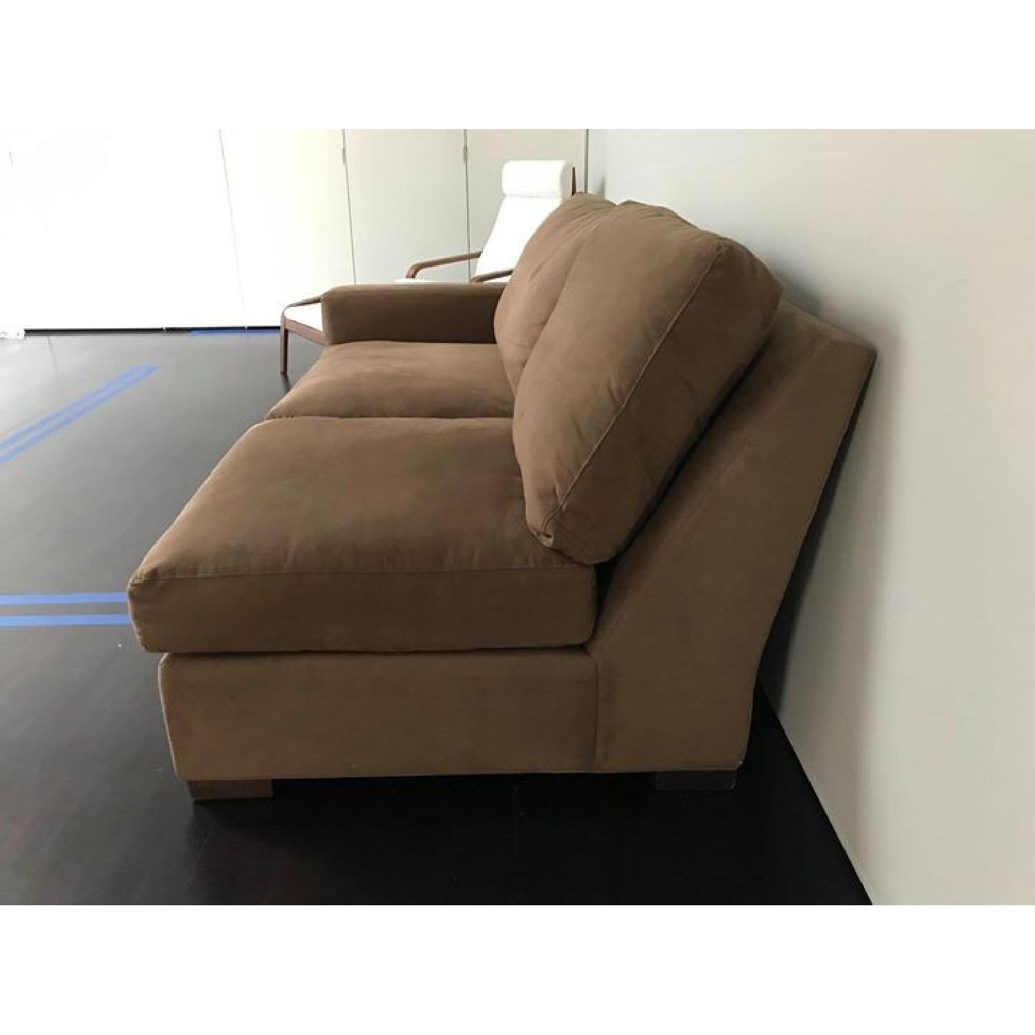 Crate & Barrel Axis Left Arm Apartment Sofa - image-3