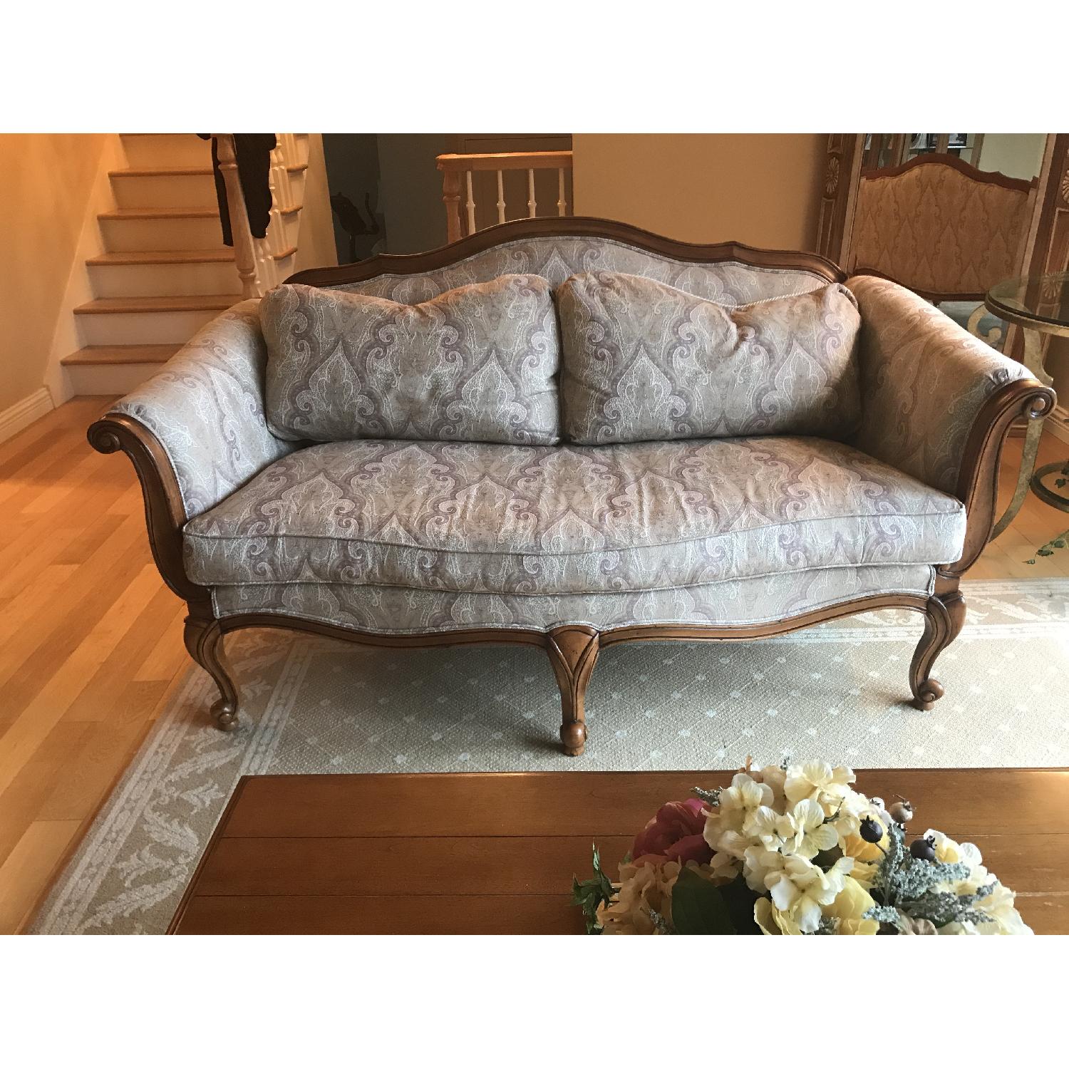 Ethan Allen Evette French Inspired Sofa - image-1
