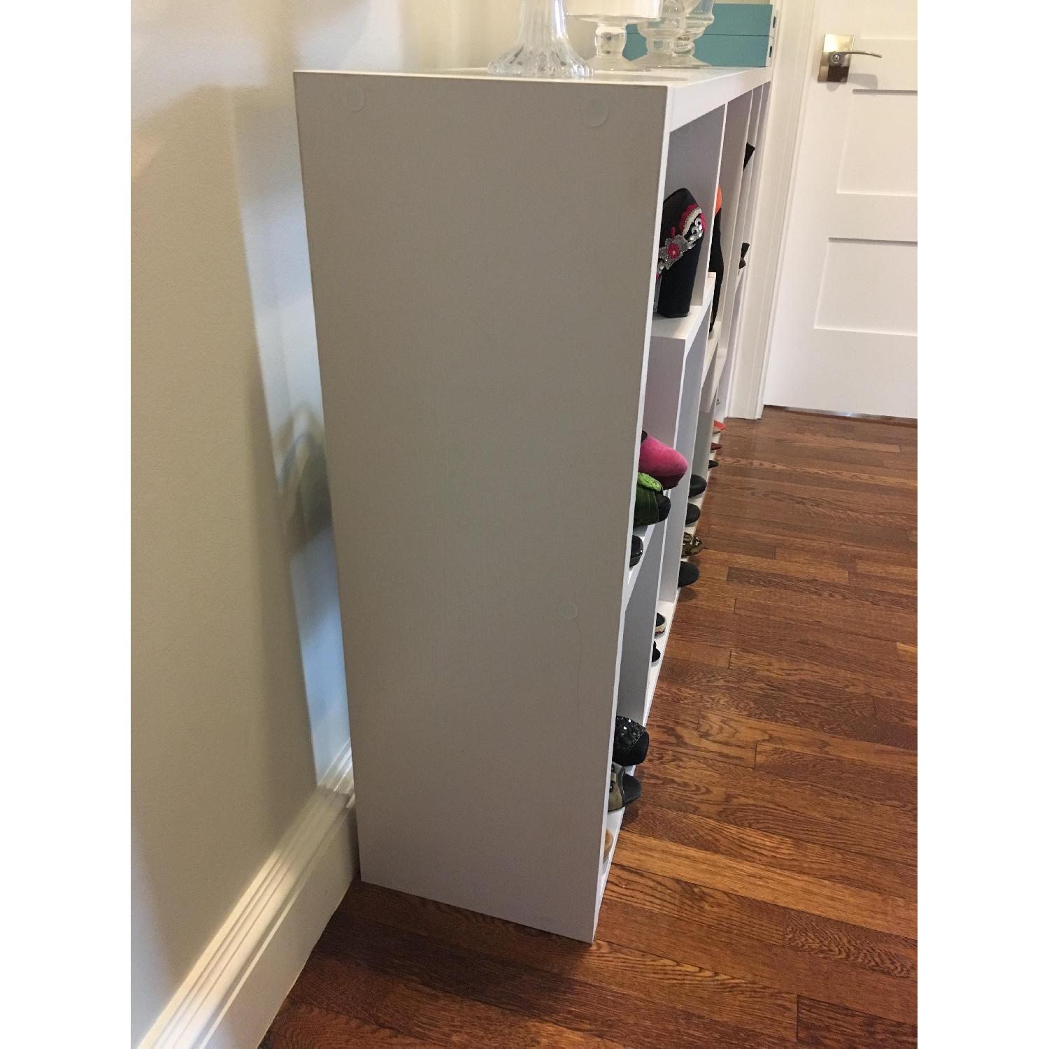 Hokku Designs White Geometric Bookcase - image-1