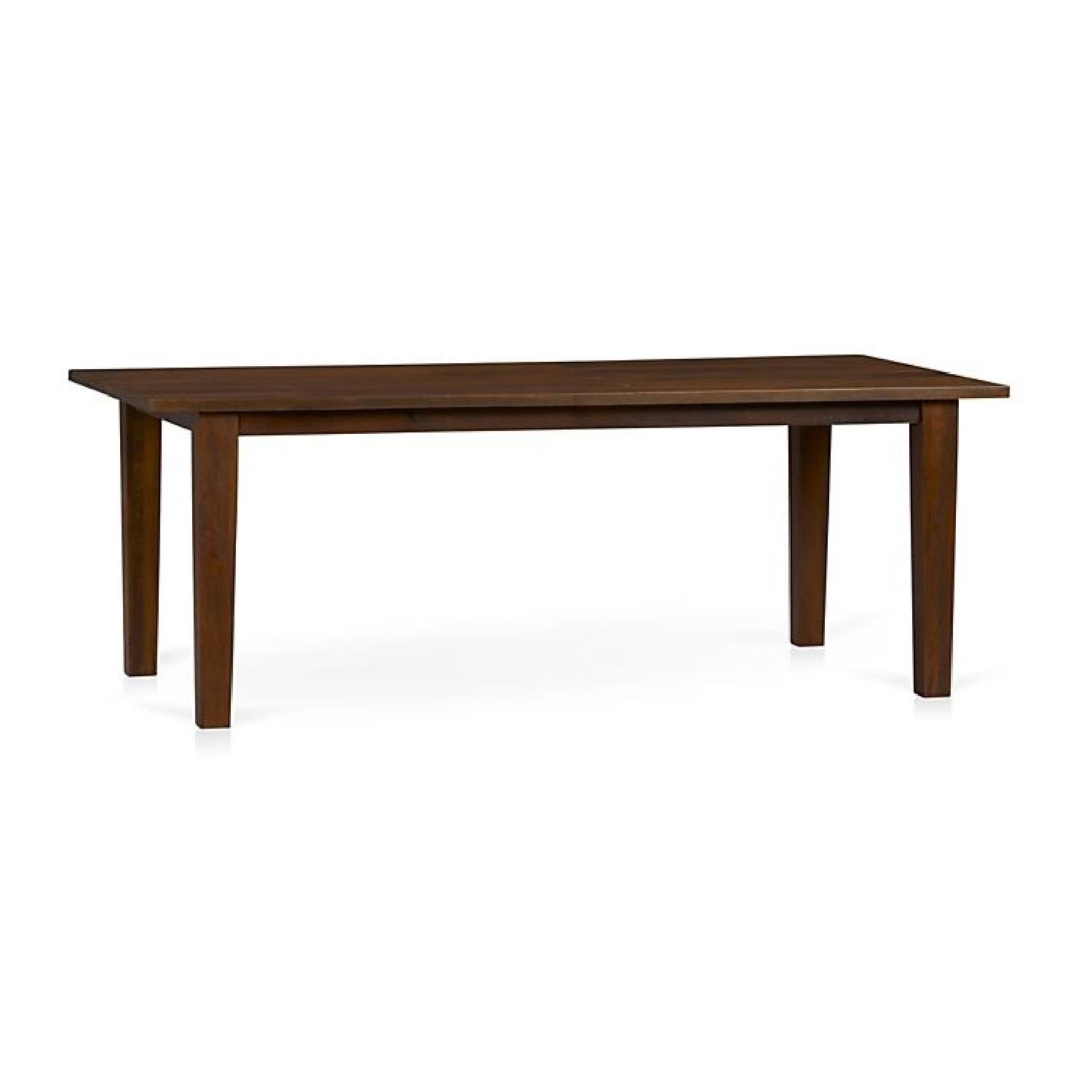 Crate & Barrel Basque Honey Dining Table w/ 6 Chairs - image-5