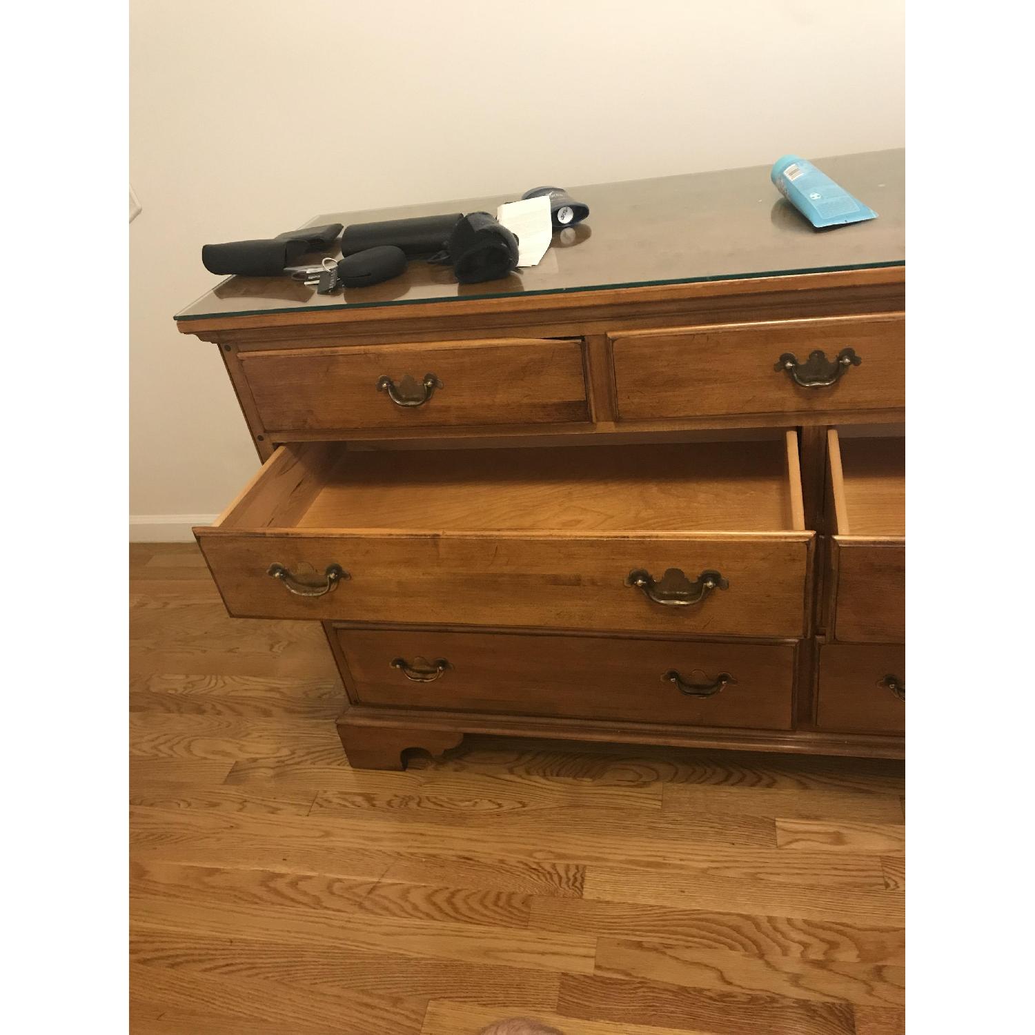 Oak 9 Drawer Dresser - image-3