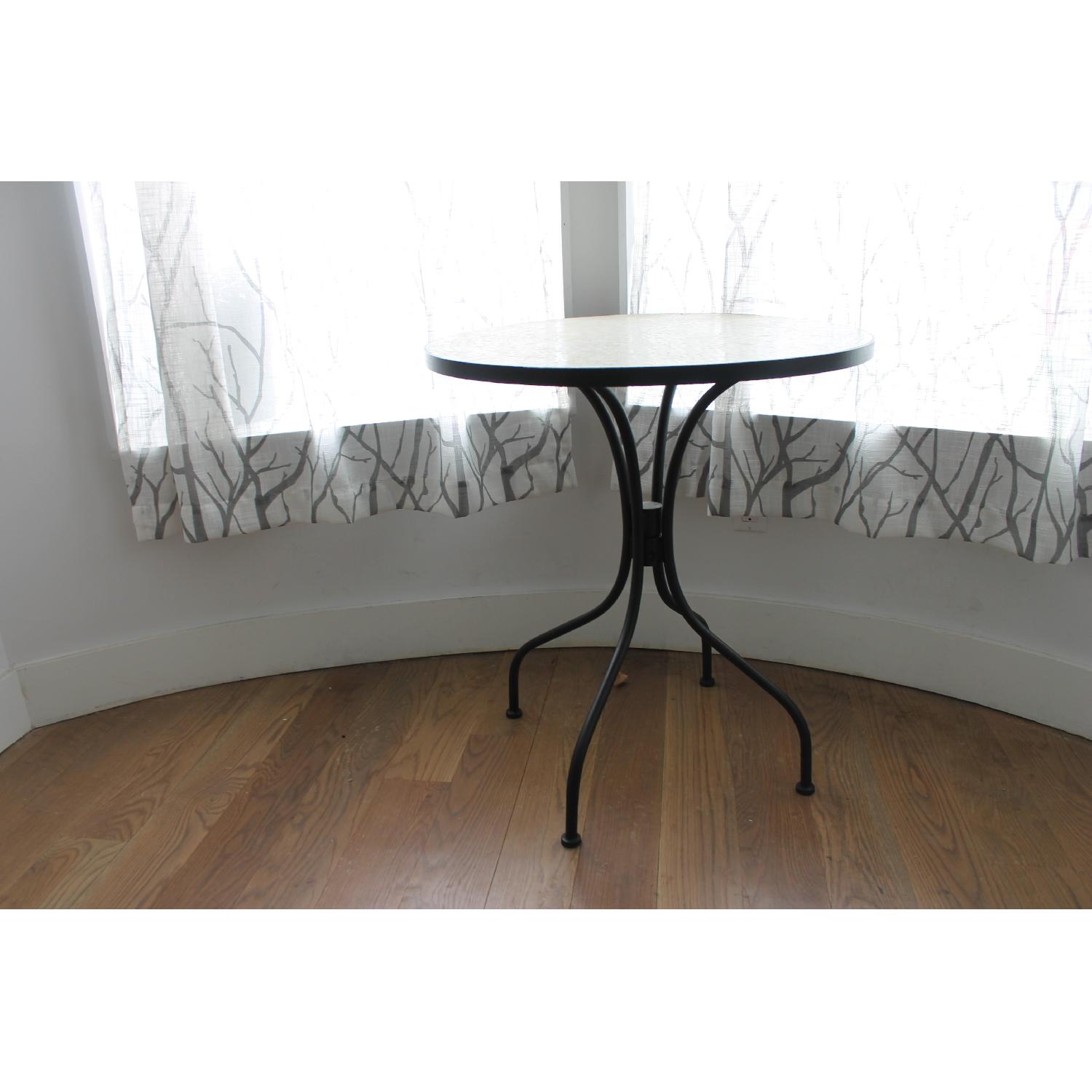 World Market Round Tortoise Cadiz Outdoor Bistro Table - image-4