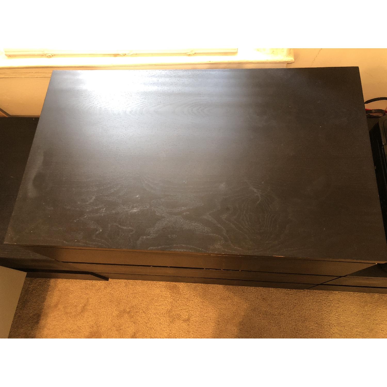 Ikea Malm 3 Drawer Chest in Black-Brown - image-2