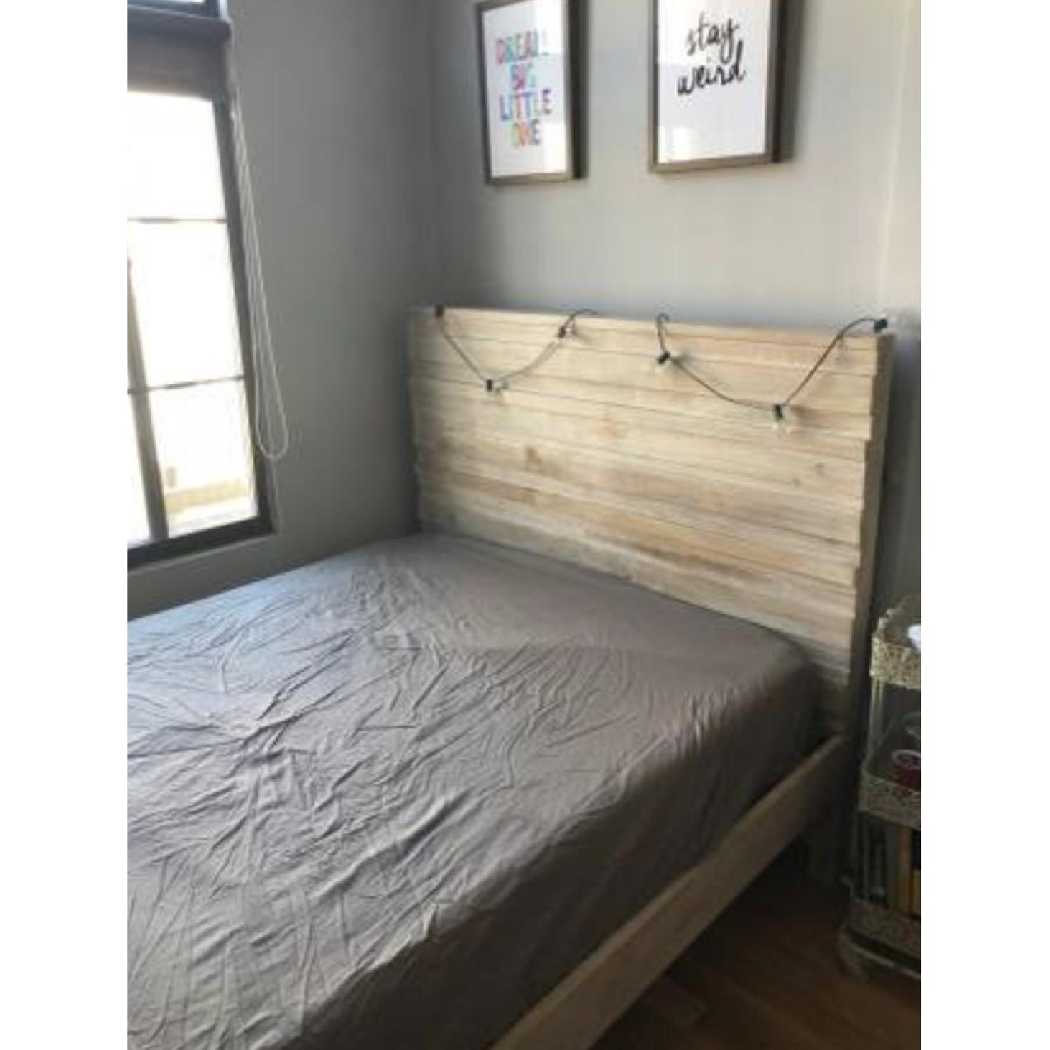 West Elm Stria Bed Frame AptDeco