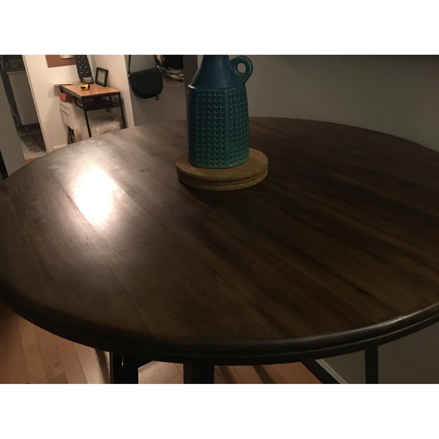 World Market Pub Table w/ 2 Stools - image-2