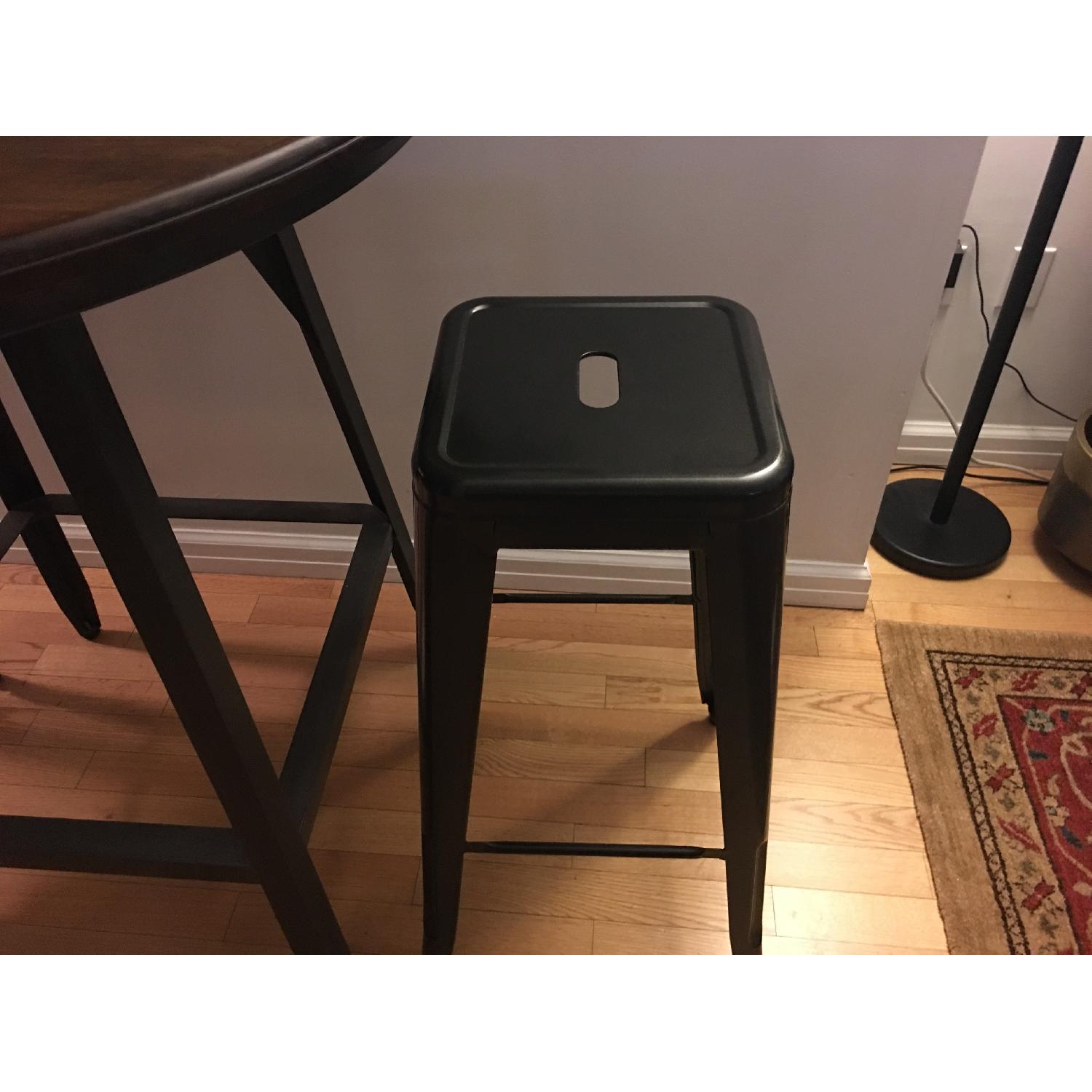 World Market Pub Table w/ 2 Stools - image-3