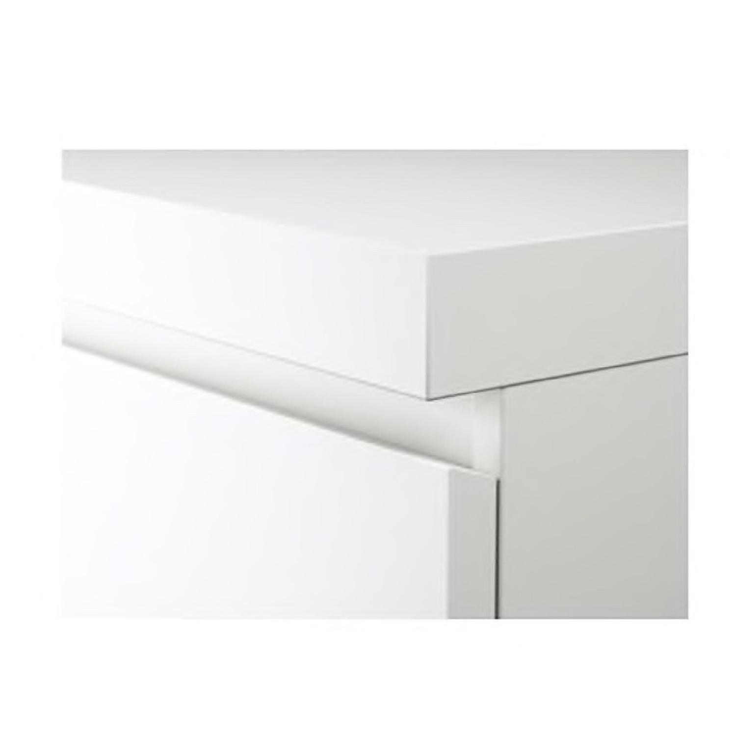 Ikea Malm White Desk - image-4