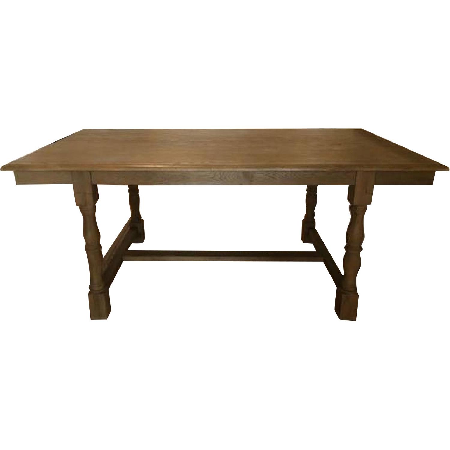 Restoration Hardware 17th C. Priory Rectangular Dining Table - image-0