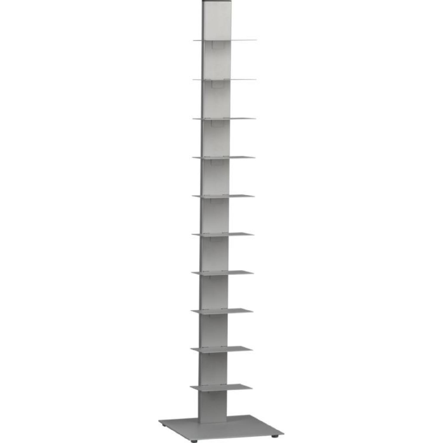 CB2 Array Silver Stacking Bookcase - image-0