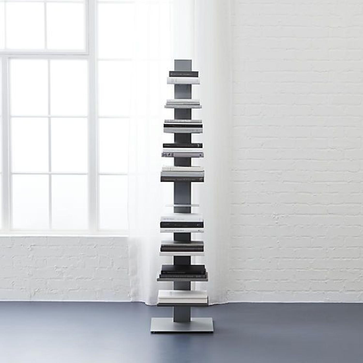 CB2 Array Silver Stacking Bookcase - image-1