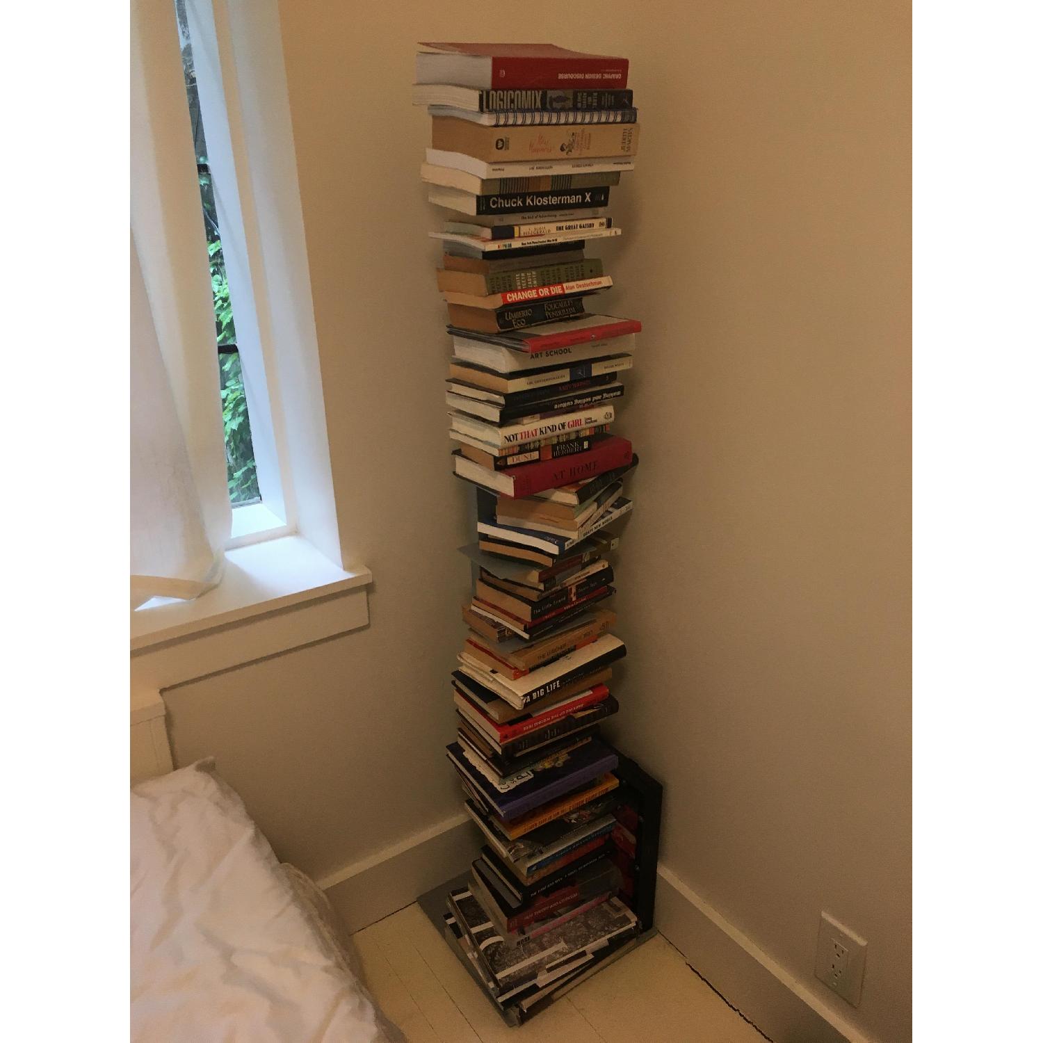 CB2 Array Silver Stacking Bookcase - image-2