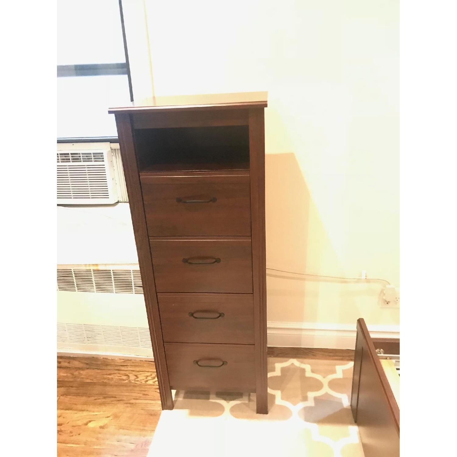 Ikea Brusali 4 Drawer Tall Dresser - AptDeco