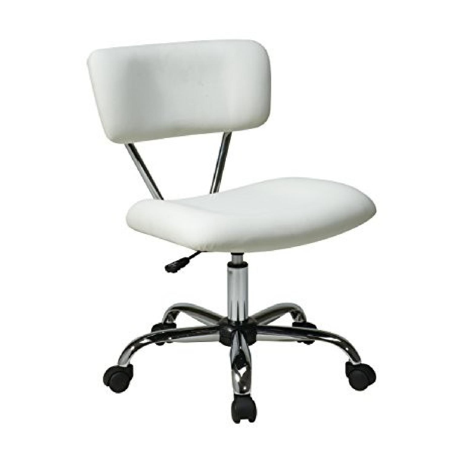 Avenue Six Vista Task Office Chair in White Vinyl - image-0
