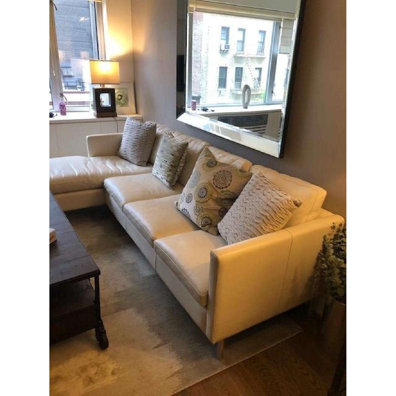 Room & Board Leather 3-Piece Sectional Sofa - image-1