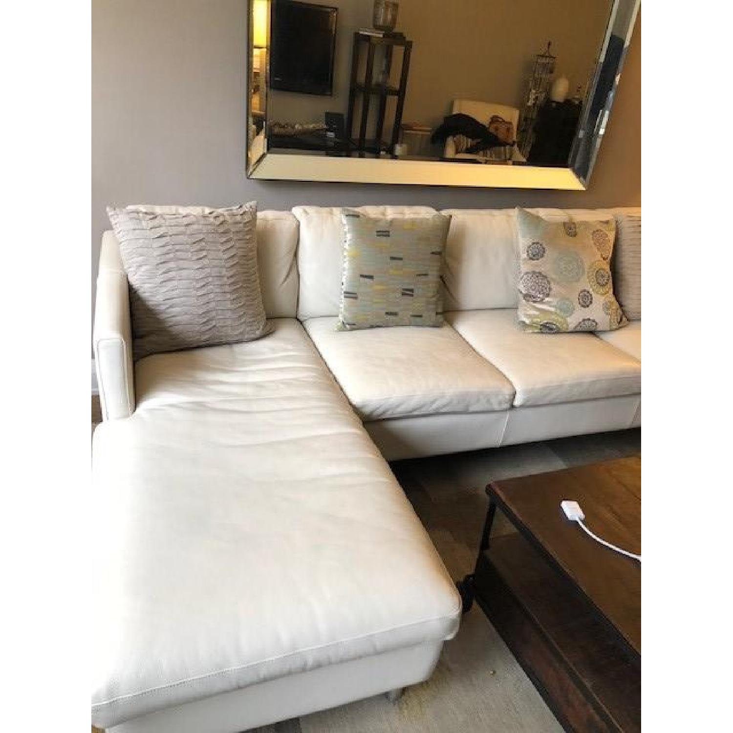 Room & Board Leather 3-Piece Sectional Sofa - image-2