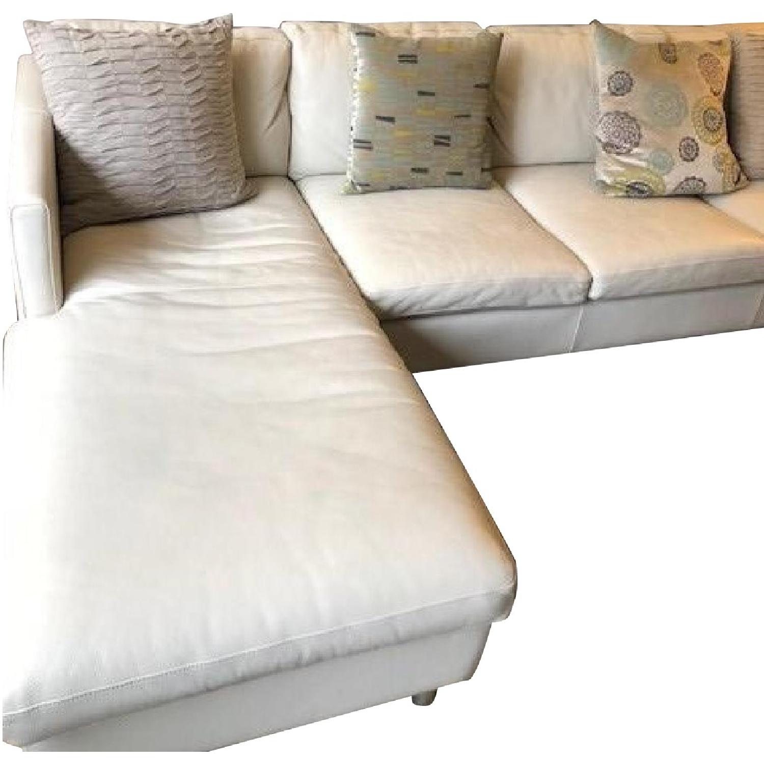 Room & Board Leather 3-Piece Sectional Sofa - image-0