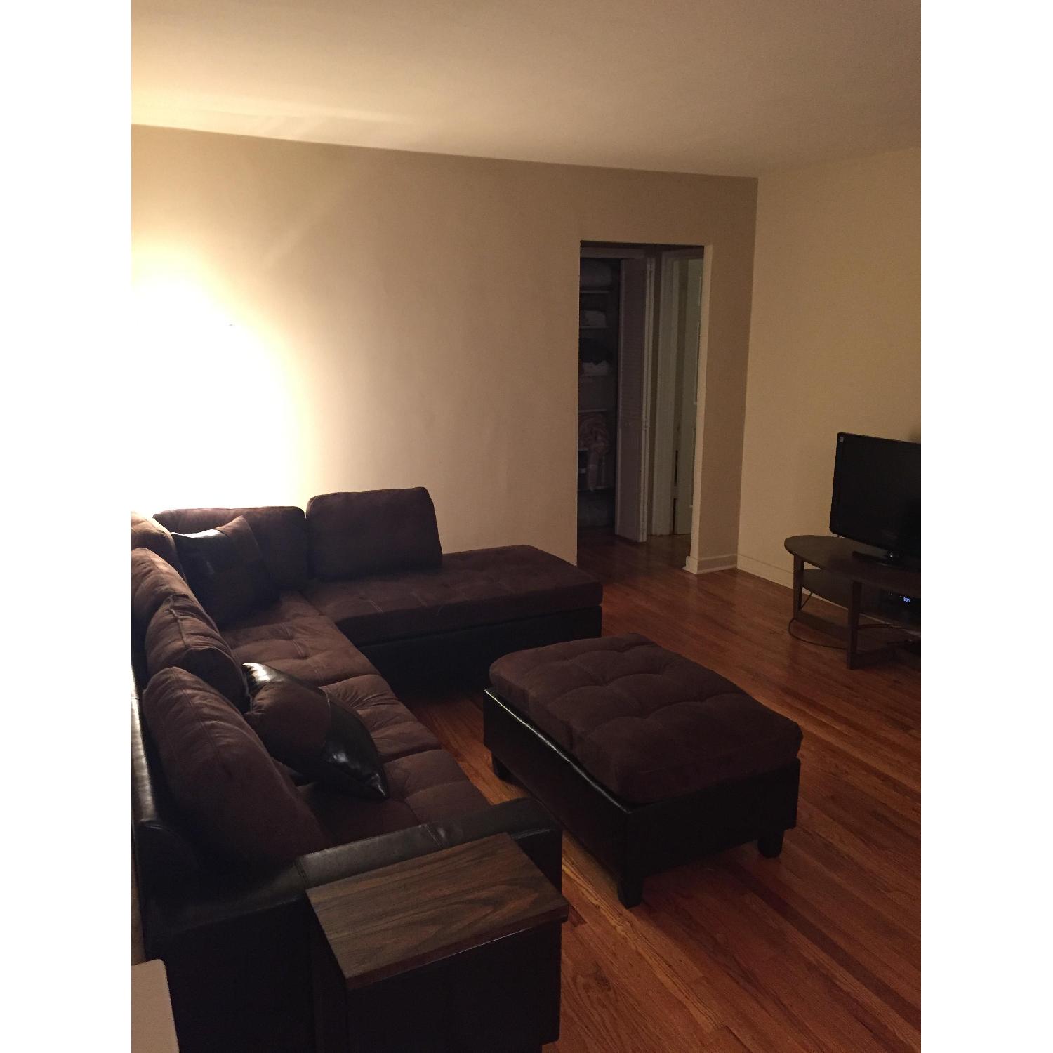 Coaster Mallory Reversible Sectional Sofa - image-2