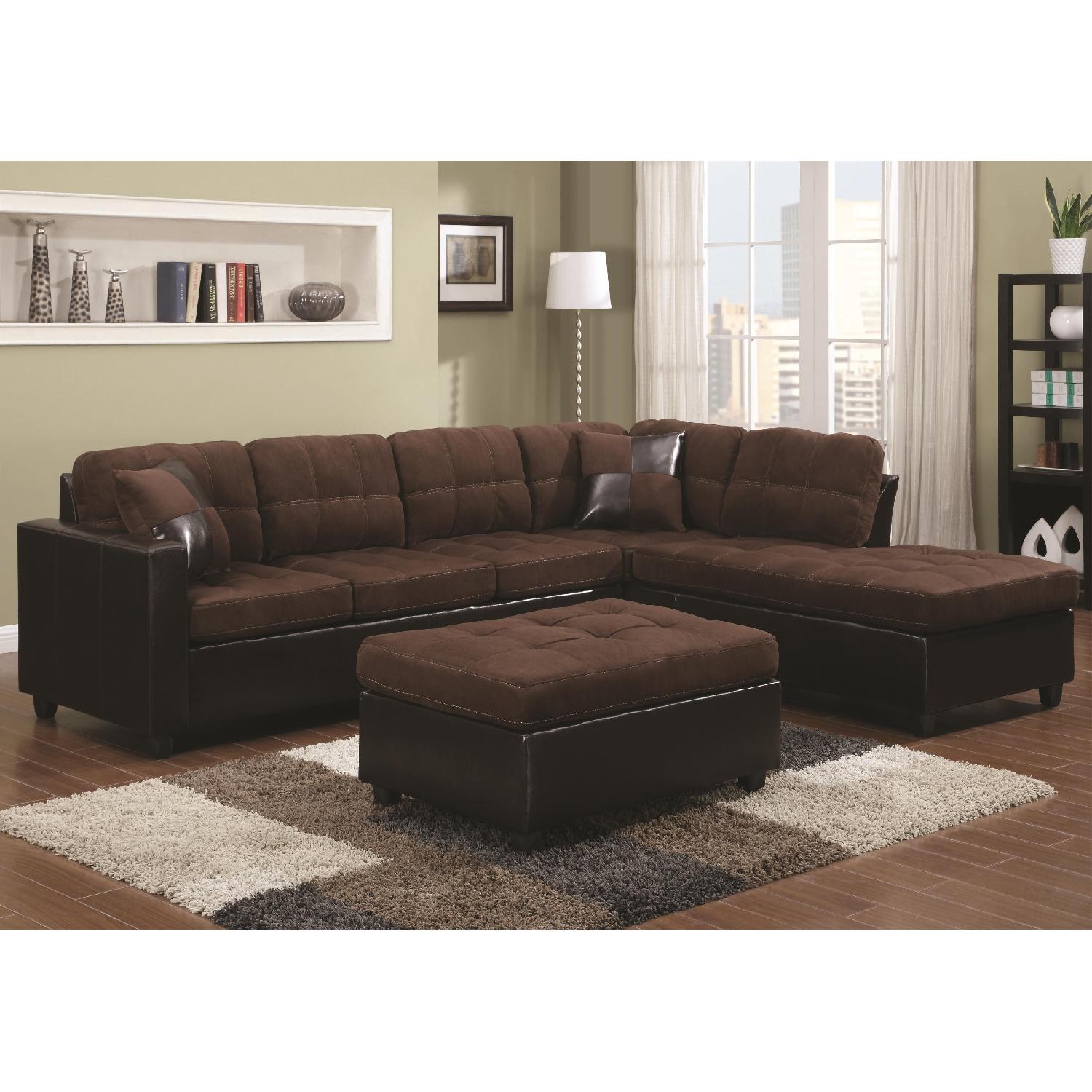 Coaster Mallory Reversible Sectional Sofa - image-3