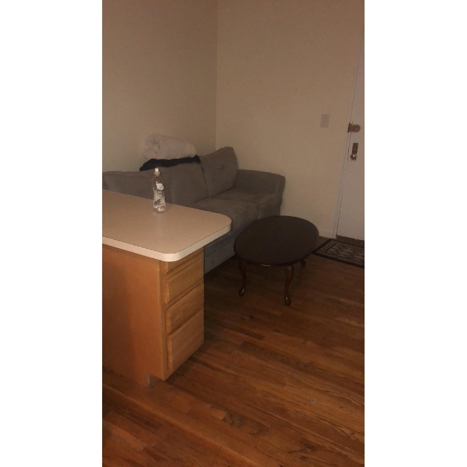 Rooms To Go Grey 3 Seater Sofa - image-1