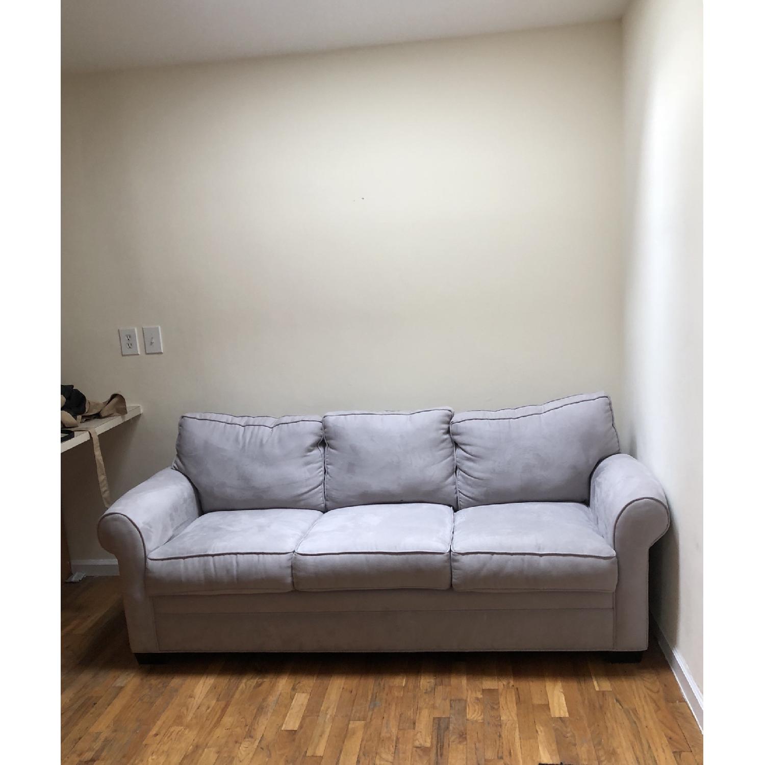 Rooms To Go Grey 3 Seater Sofa - image-3
