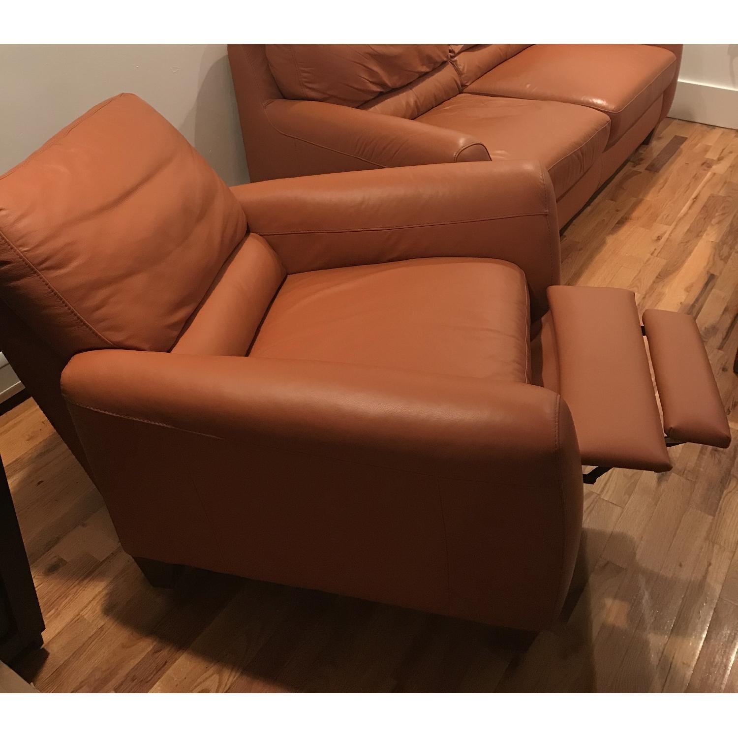 Macys Almafi Leather Recliner - image-2