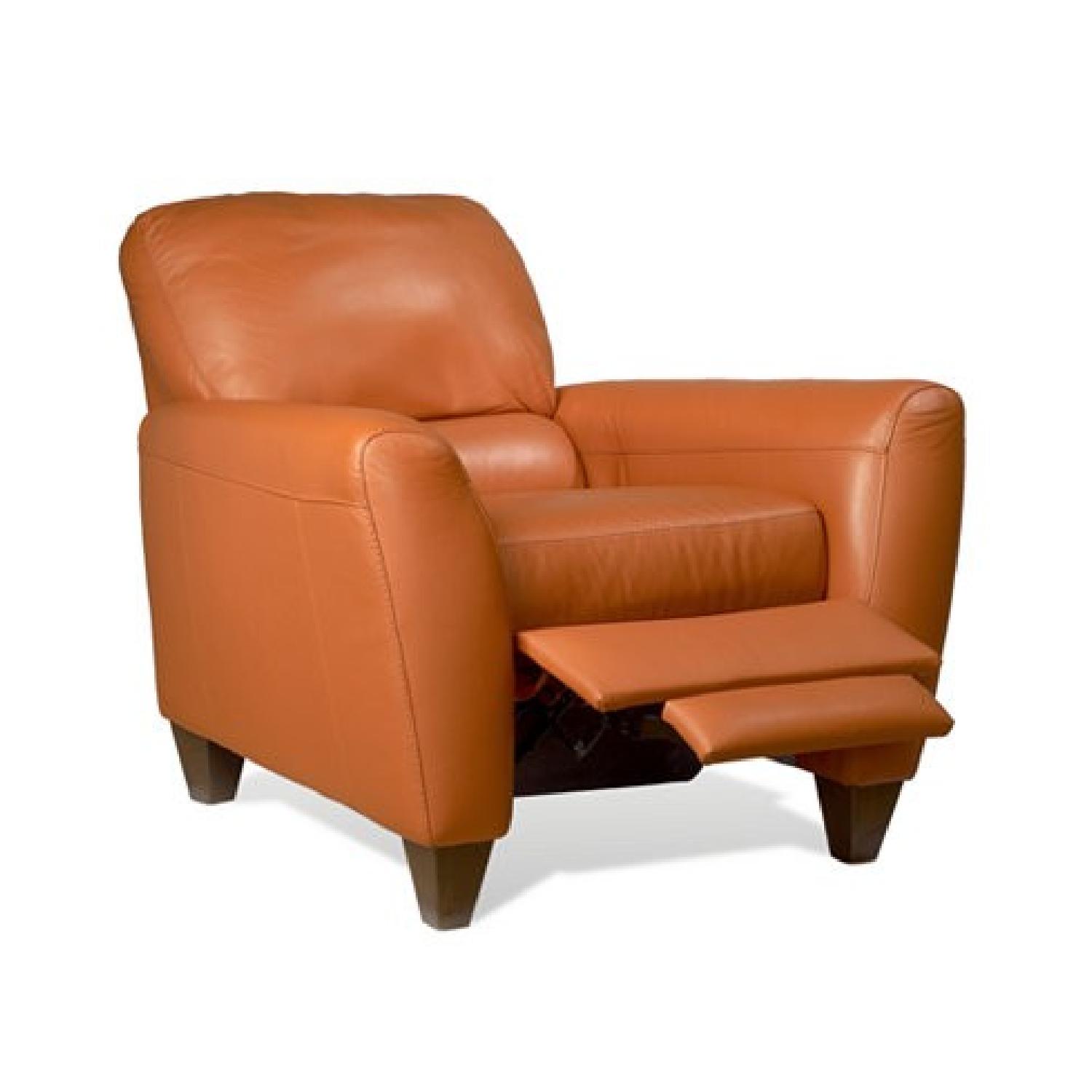 Macys Almafi Leather Recliner - image-5