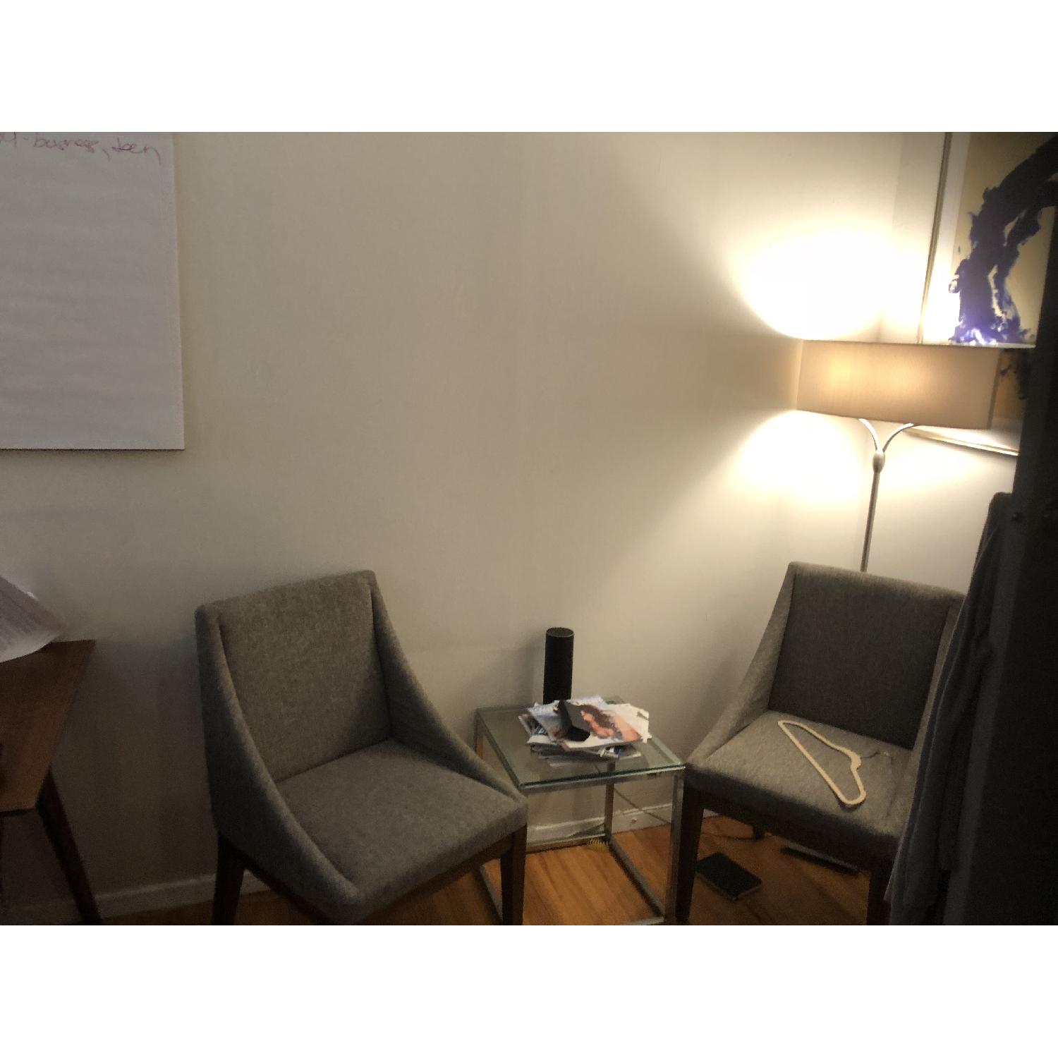 West Elm Mid Century Expandable Dining Table w/ 4 Chairs - image-2