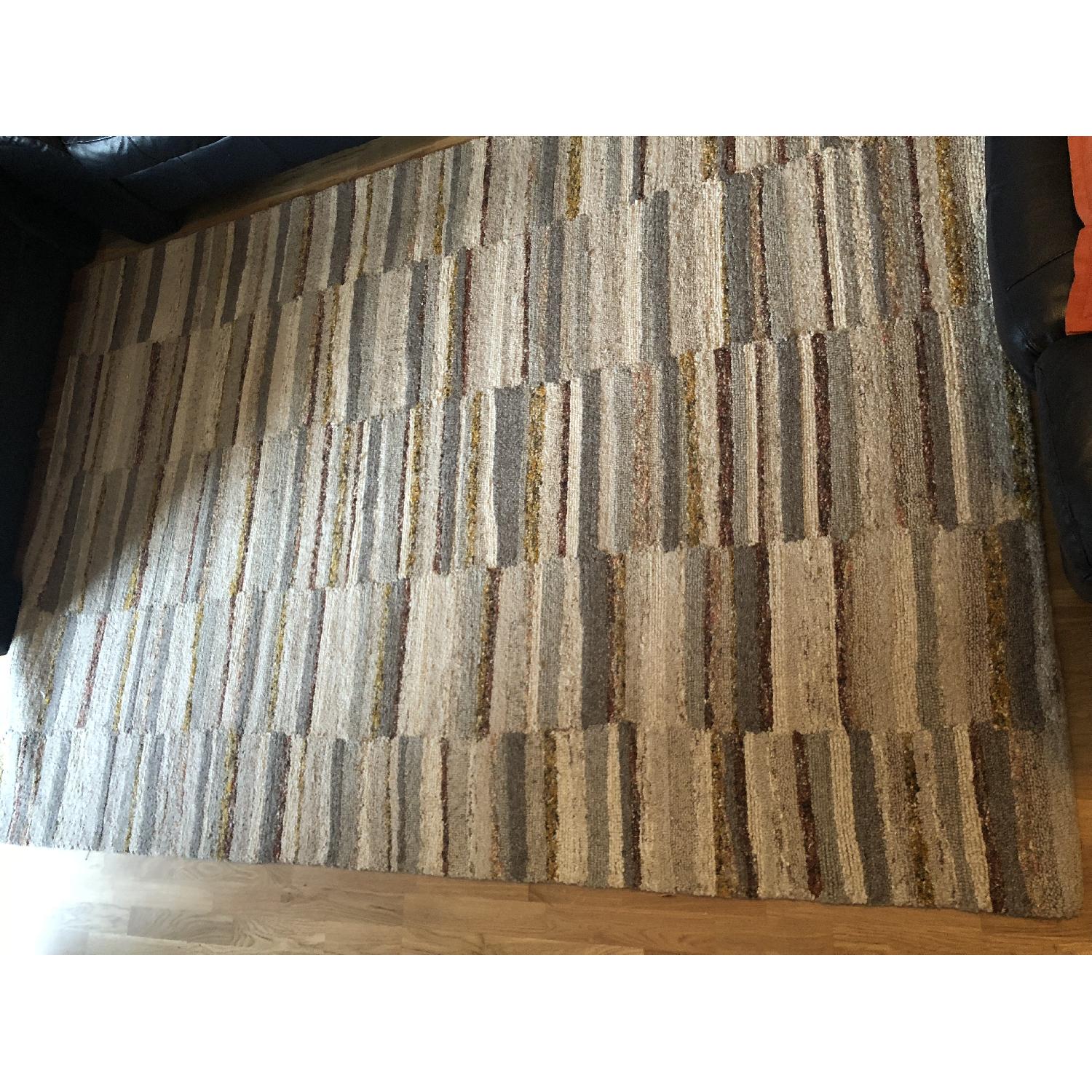 Crate & Barrel Ceres Desert Beige Rug - image-1