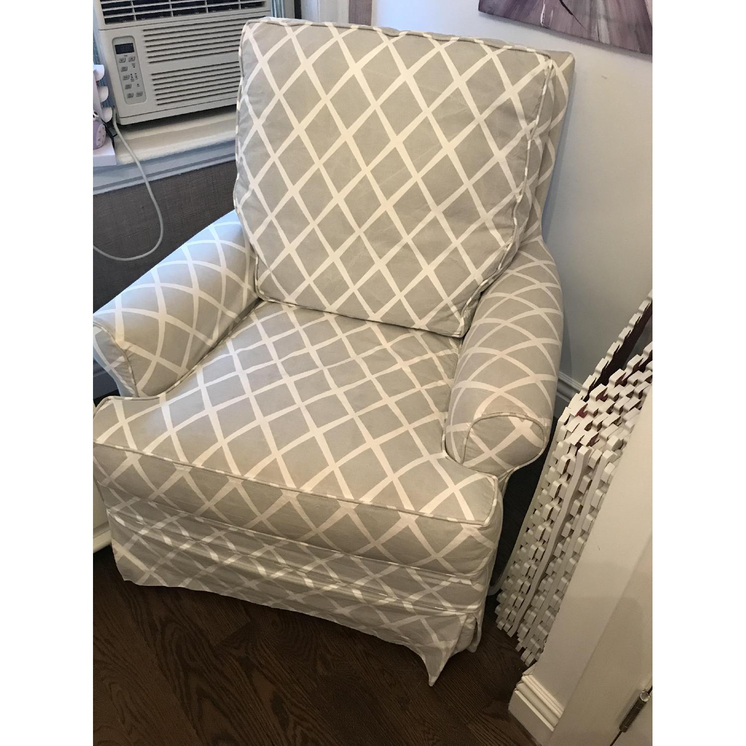 Serena & Lily Hayes Glider & Ottoman - image-1