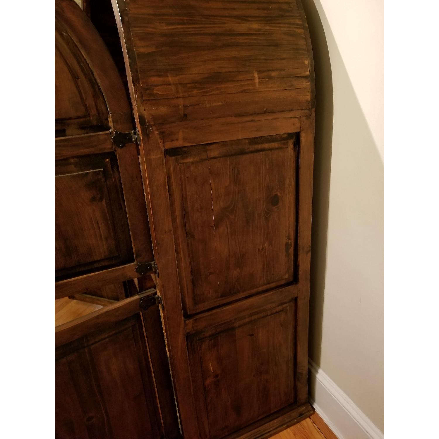 Arhaus Vintage Rustic Armoire/Entertainment AptDeco