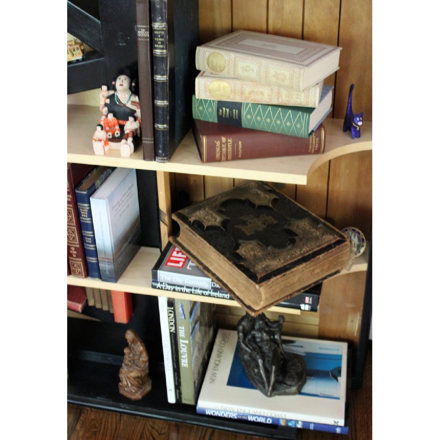 Antique Piano Bookcase - image-4