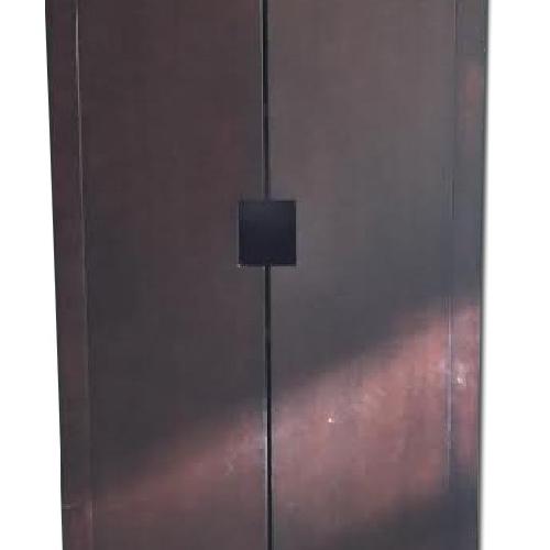 Used The Door Store Sleek Wooden Armoire in Espresso for sale on AptDeco