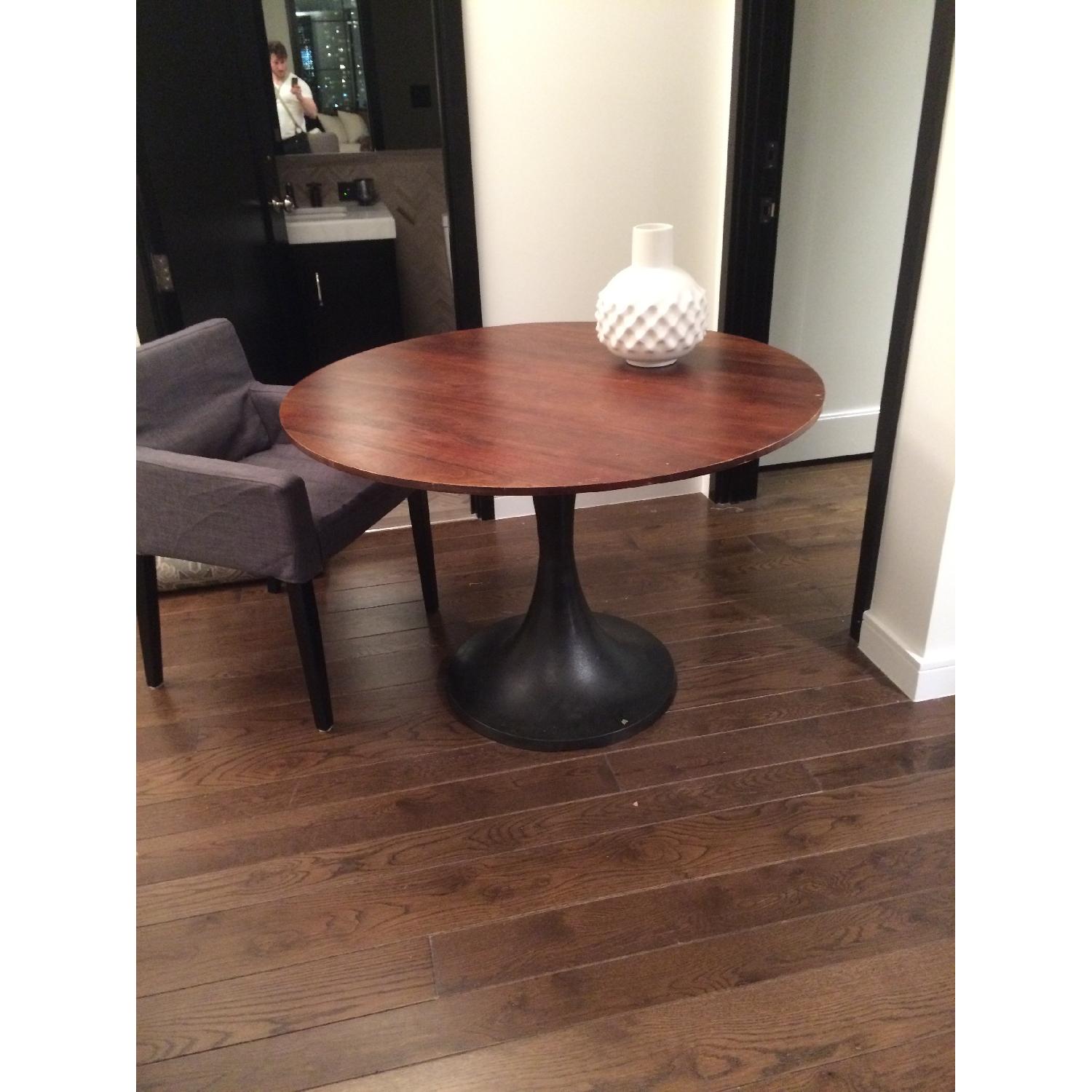 West Elm Cast Pedestal Dining Table AptDeco