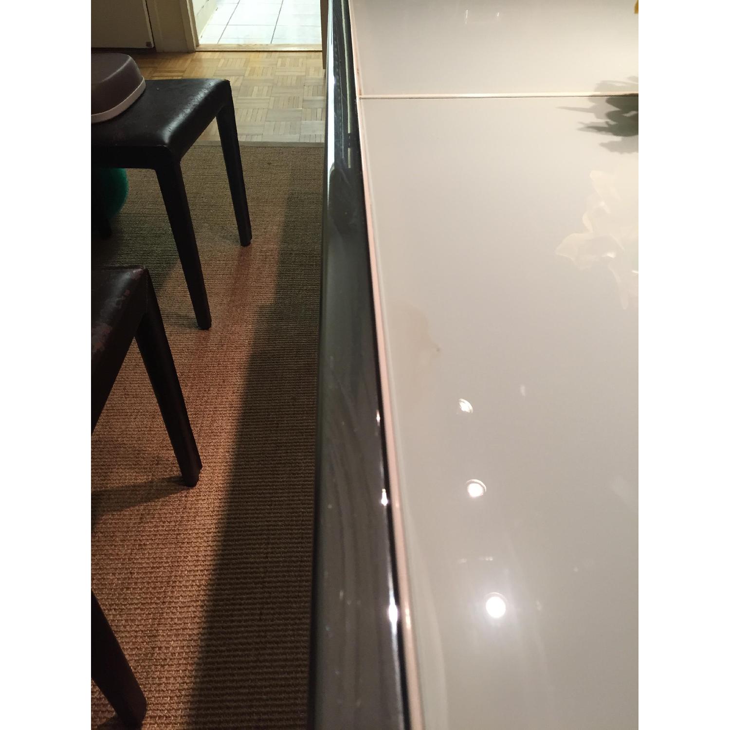 IdealSedia Milano Extendable Glass Dinning Table - image-6