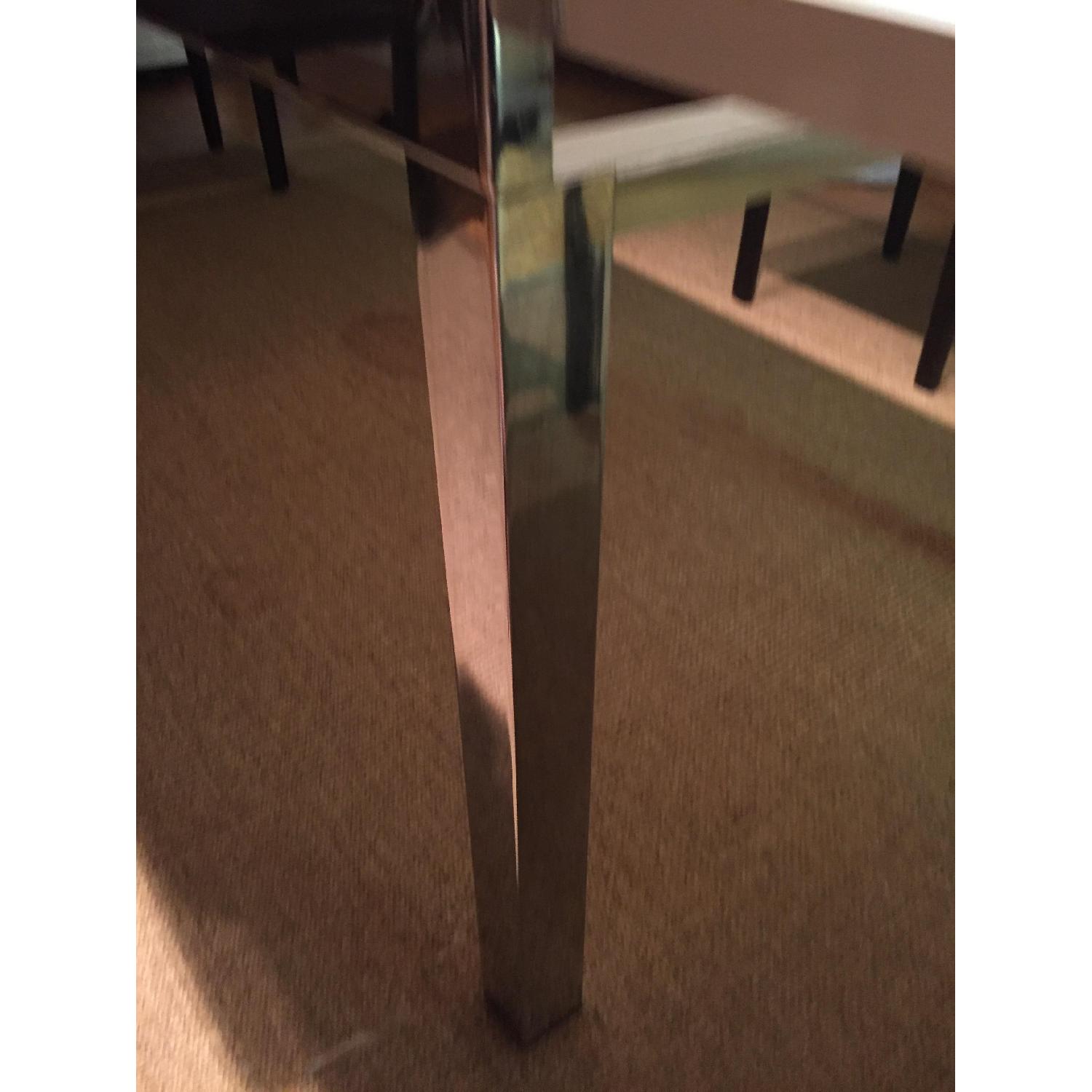 IdealSedia Milano Extendable Glass Dinning Table - image-12