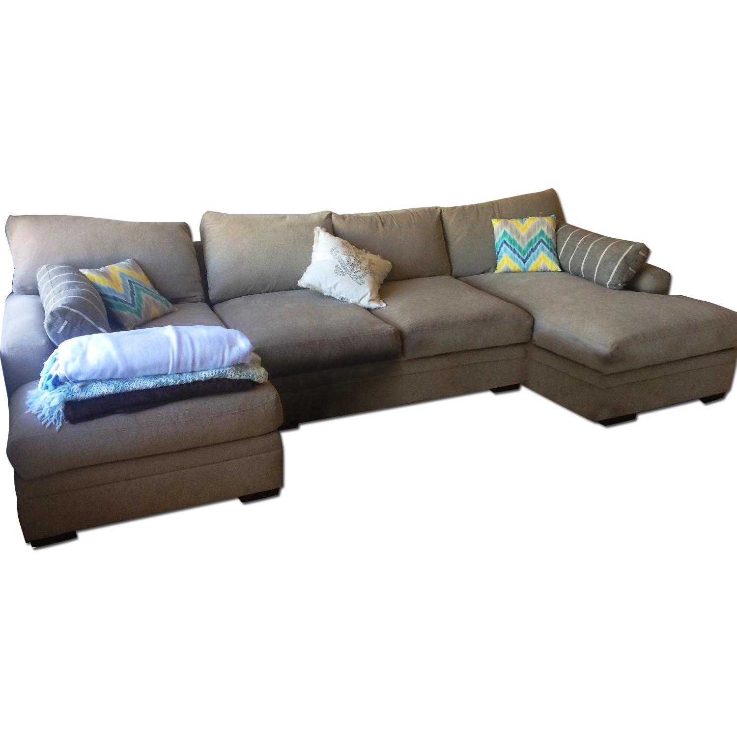 U Shaped Sectional Sofa For Sale On Aptdeco