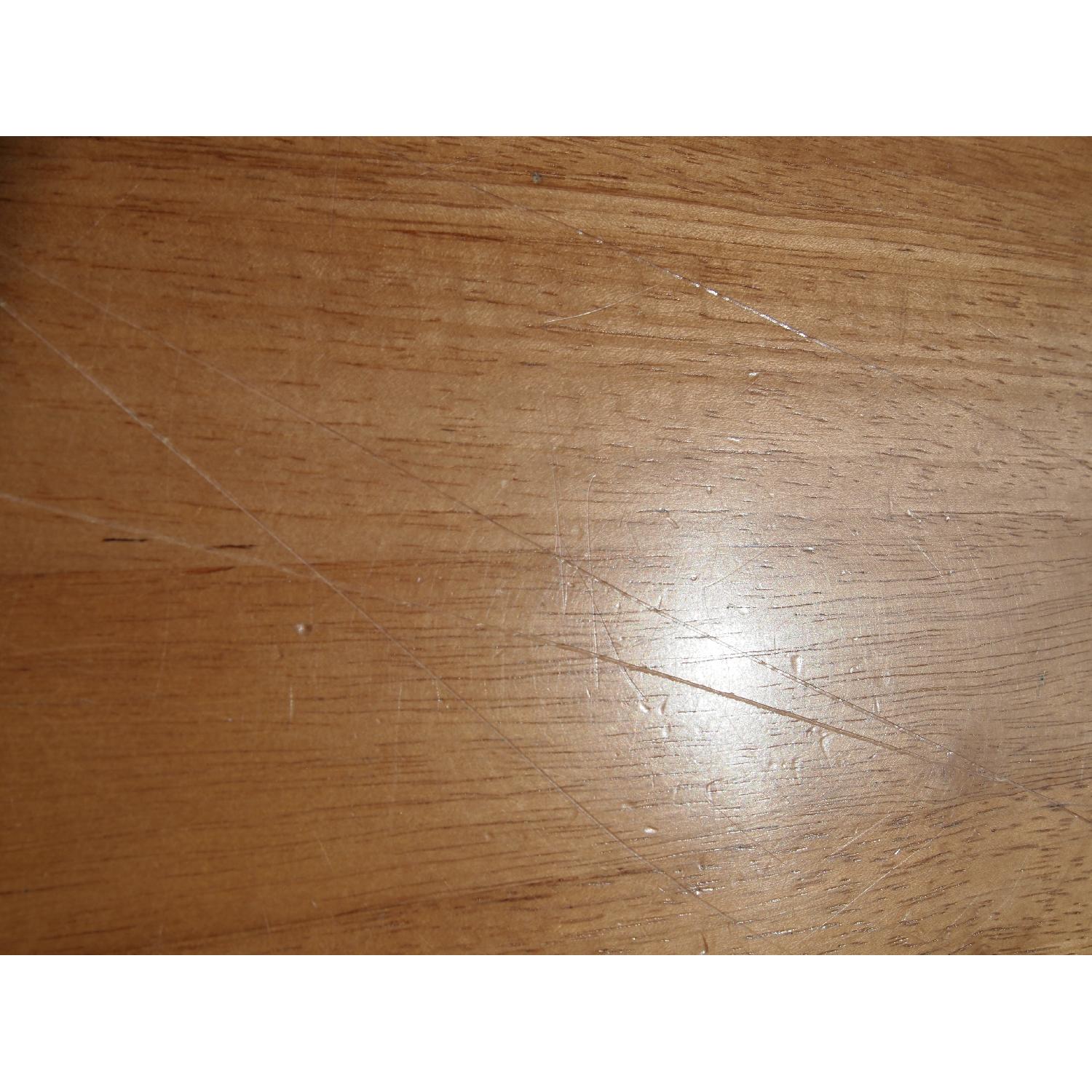 Land of Nod Kids Adjustable Play Table/Desk w/ Storage Bins & Chair - image-5