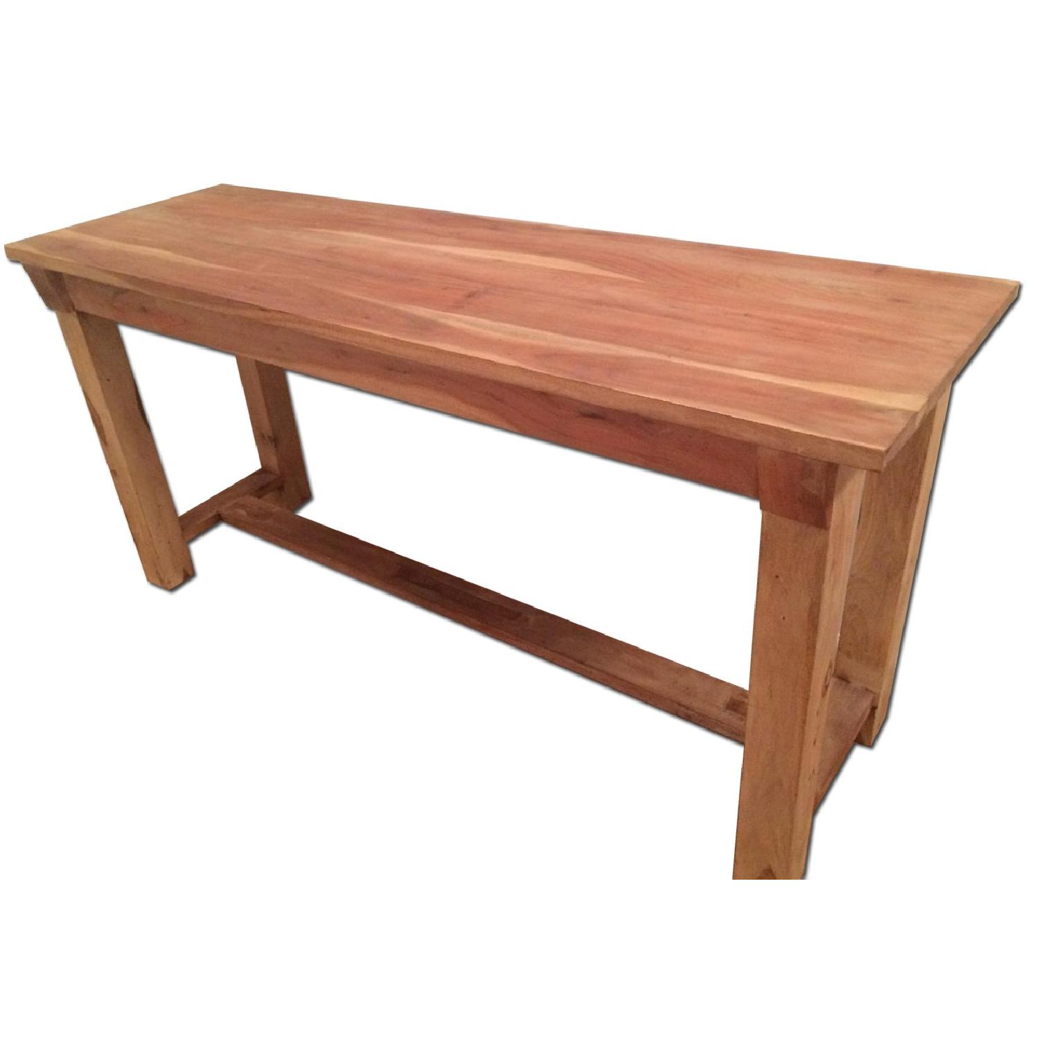 Indonesian Teak Dining Table AptDeco