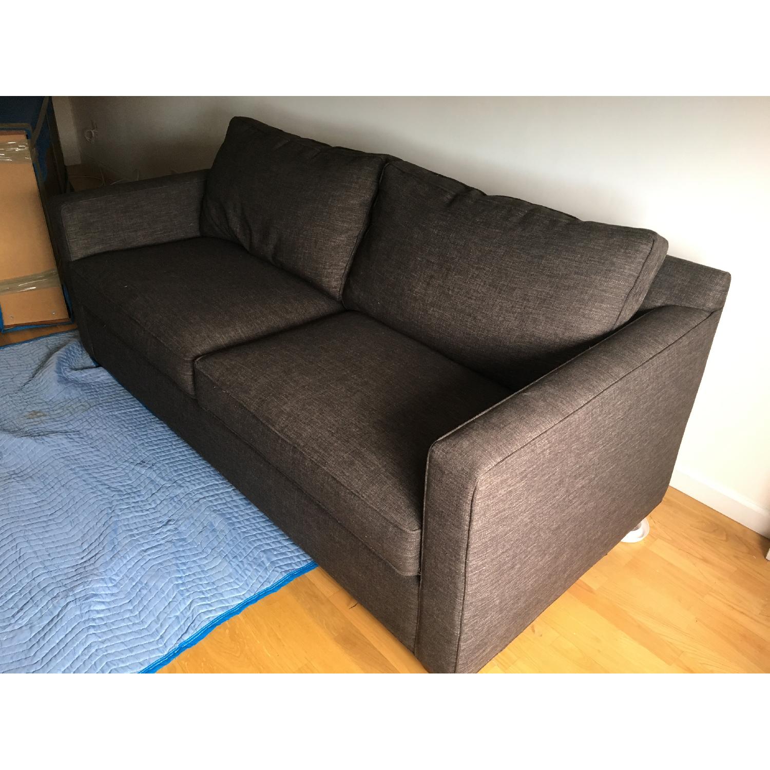 Crate & Barrel Davis Apartment Queen Sleeper Sofa - image-1