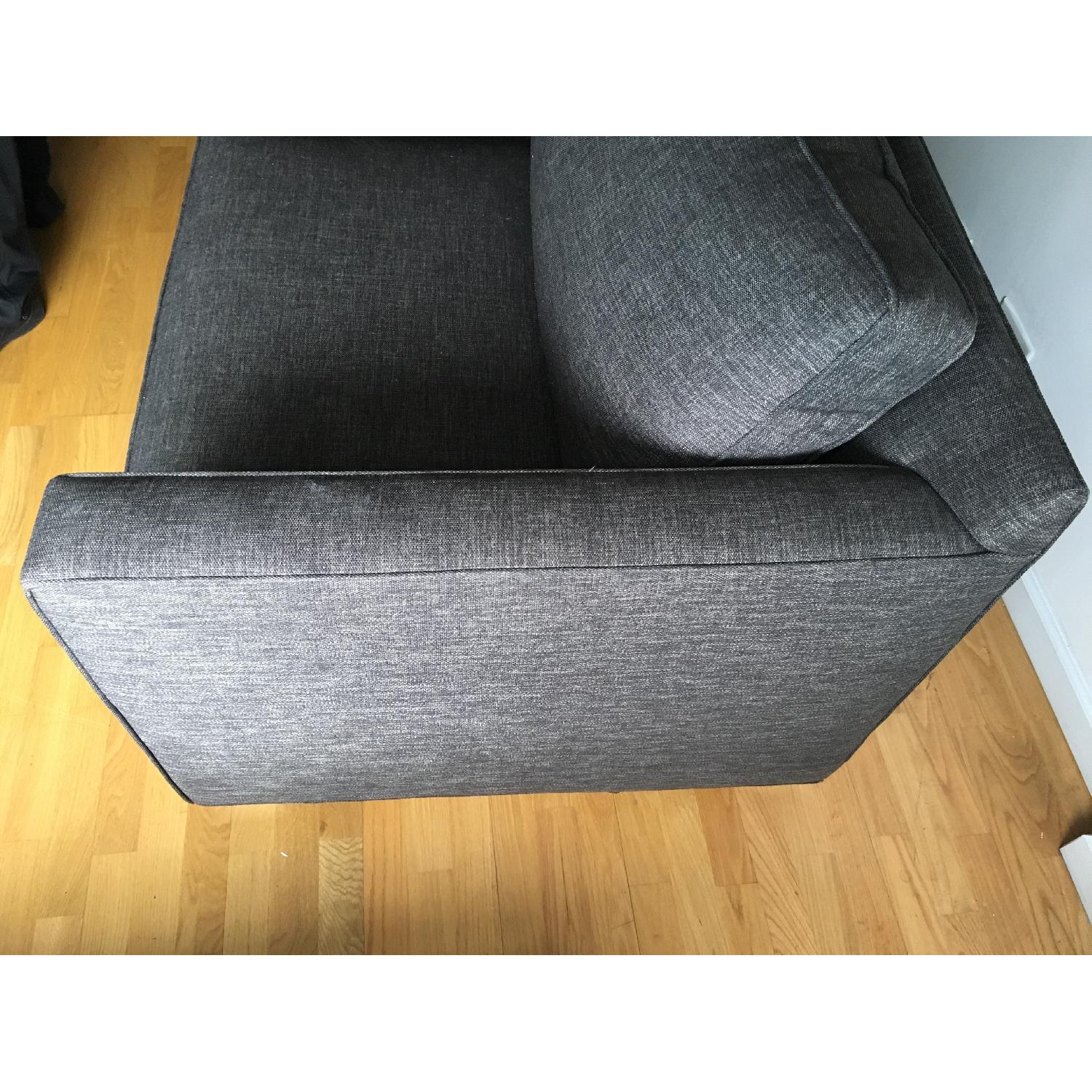 Crate & Barrel Davis Apartment Queen Sleeper Sofa - image-3