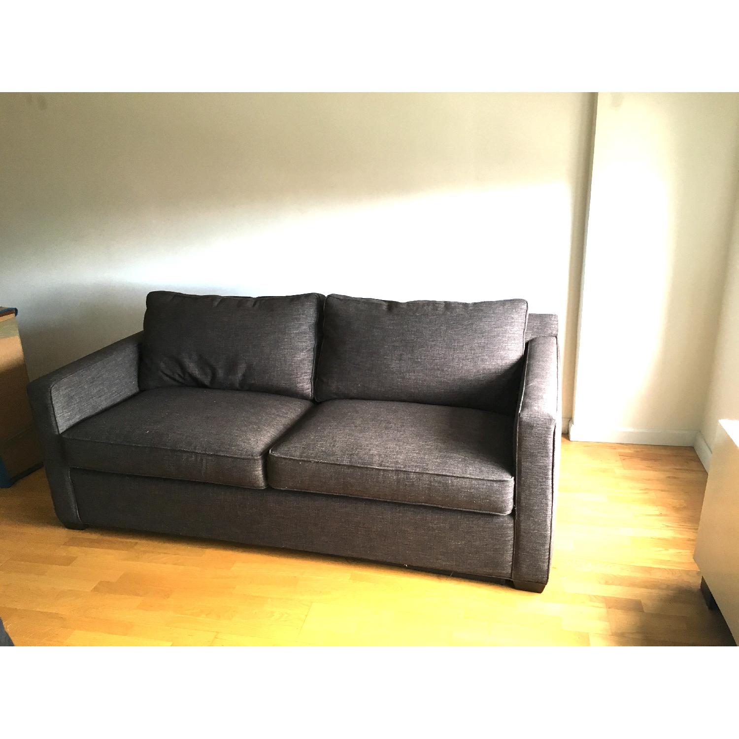 Crate & Barrel Davis Apartment Queen Sleeper Sofa - image-7