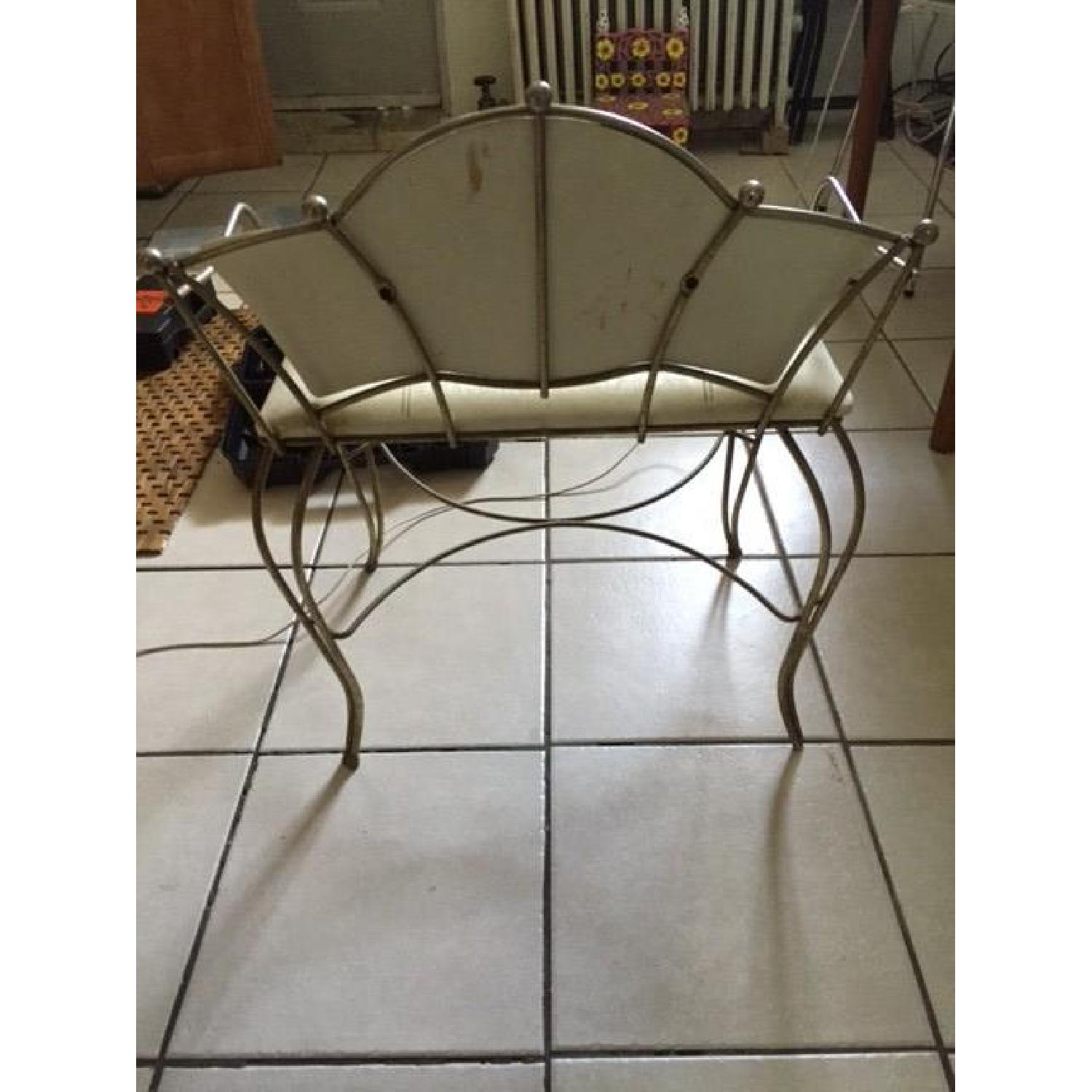 Vintage Vanity Stool - image-4